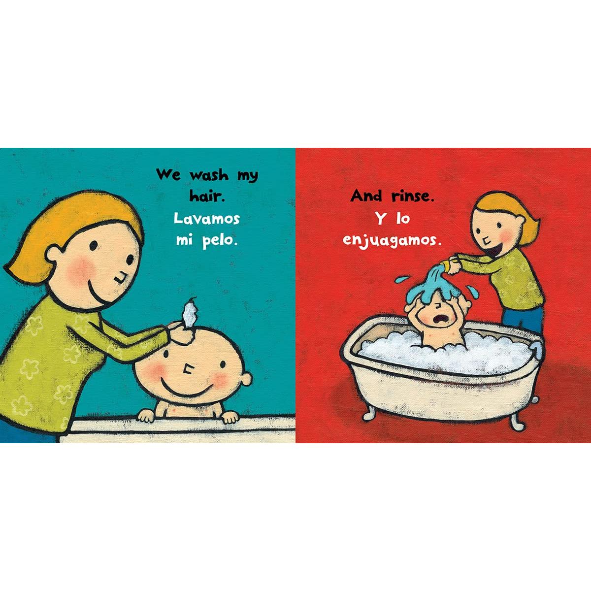 Tubby/Bañito: (A Playful Bilingual Spanish-English Bath Time Story of Imagination and Bubbles for Babies and Toddlers) (Leslie Patricelli Board Books)