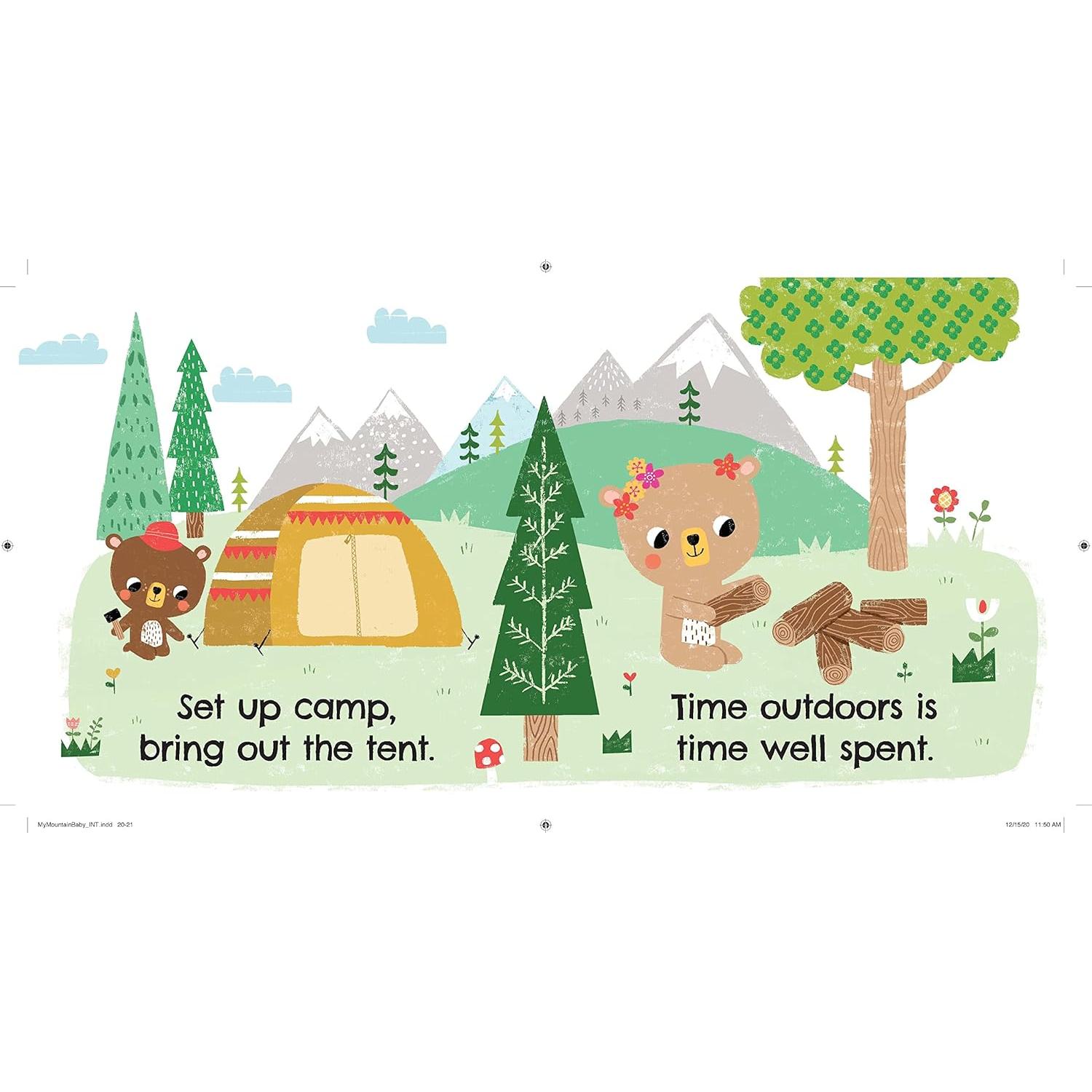 My Mountain Baby: Hiking, Exploring, and Nature Storytime for Babies and Toddler (Shower Gifts with Woodland Animals) (My Baby Locale)