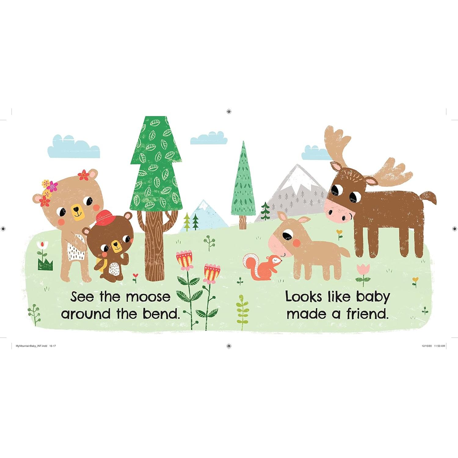 My Mountain Baby: Hiking, Exploring, and Nature Storytime for Babies and Toddler (Shower Gifts with Woodland Animals) (My Baby Locale)