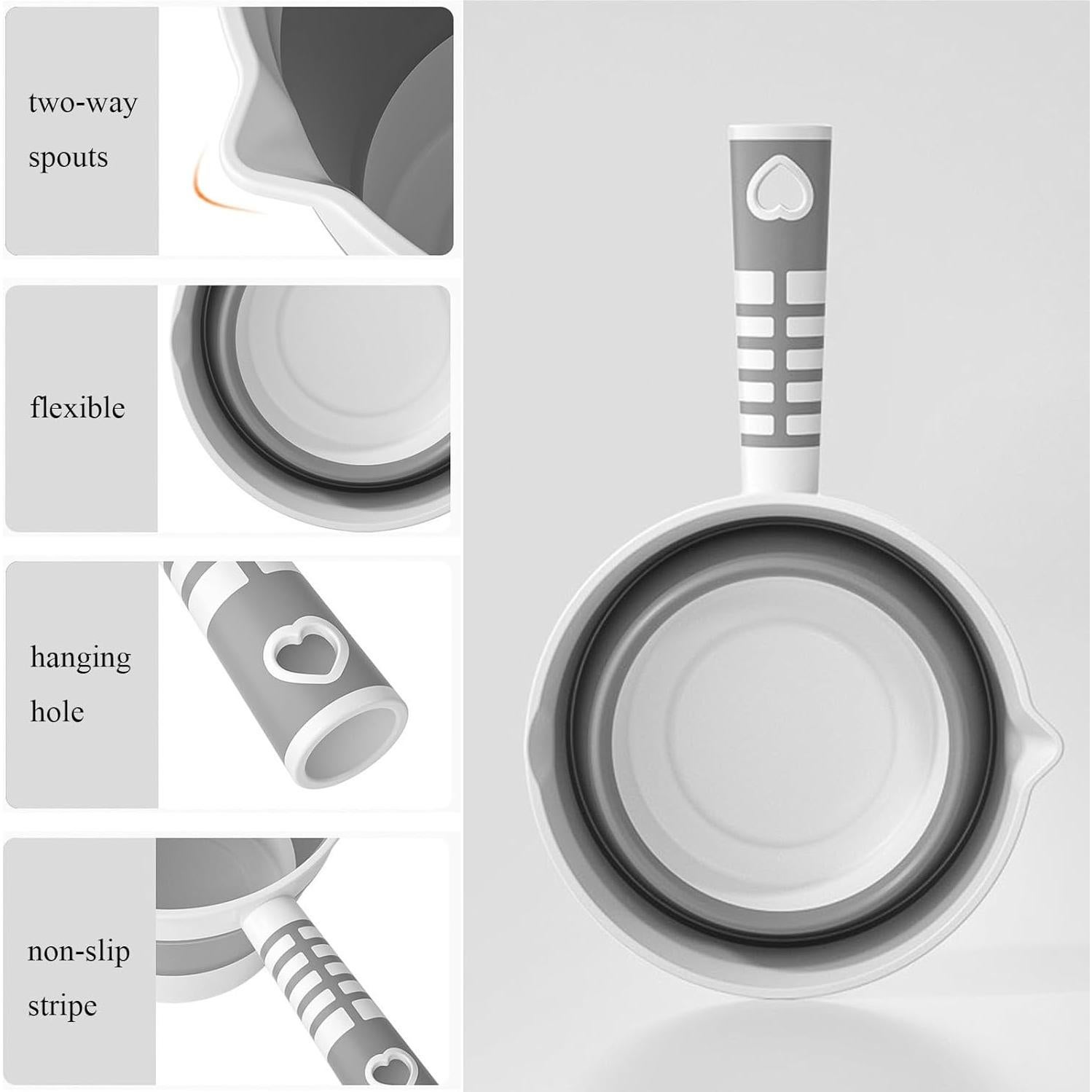 Cuchara de Agua Plegable Qancesd 26.8 cm Multiusos