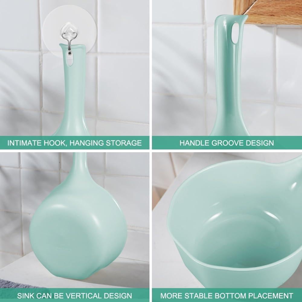 Cucharón de Agua PAMISO Verde Claro 17 cm para Baño