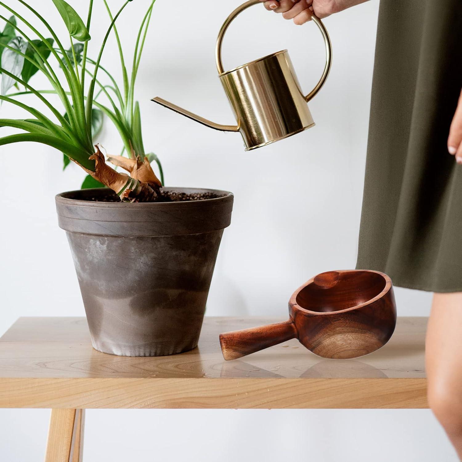 Cucharón de Madera para Baño - 14.5x8.9 cm - Estilo Aleatorio