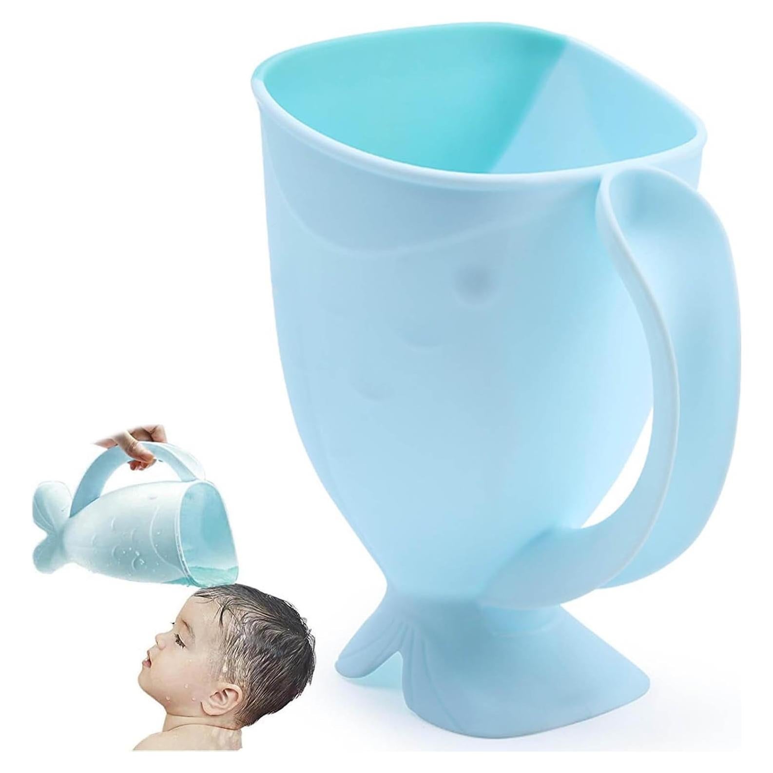 Taza de Enjuague para Bebé Genérico Azul Claro 20.5x14cm