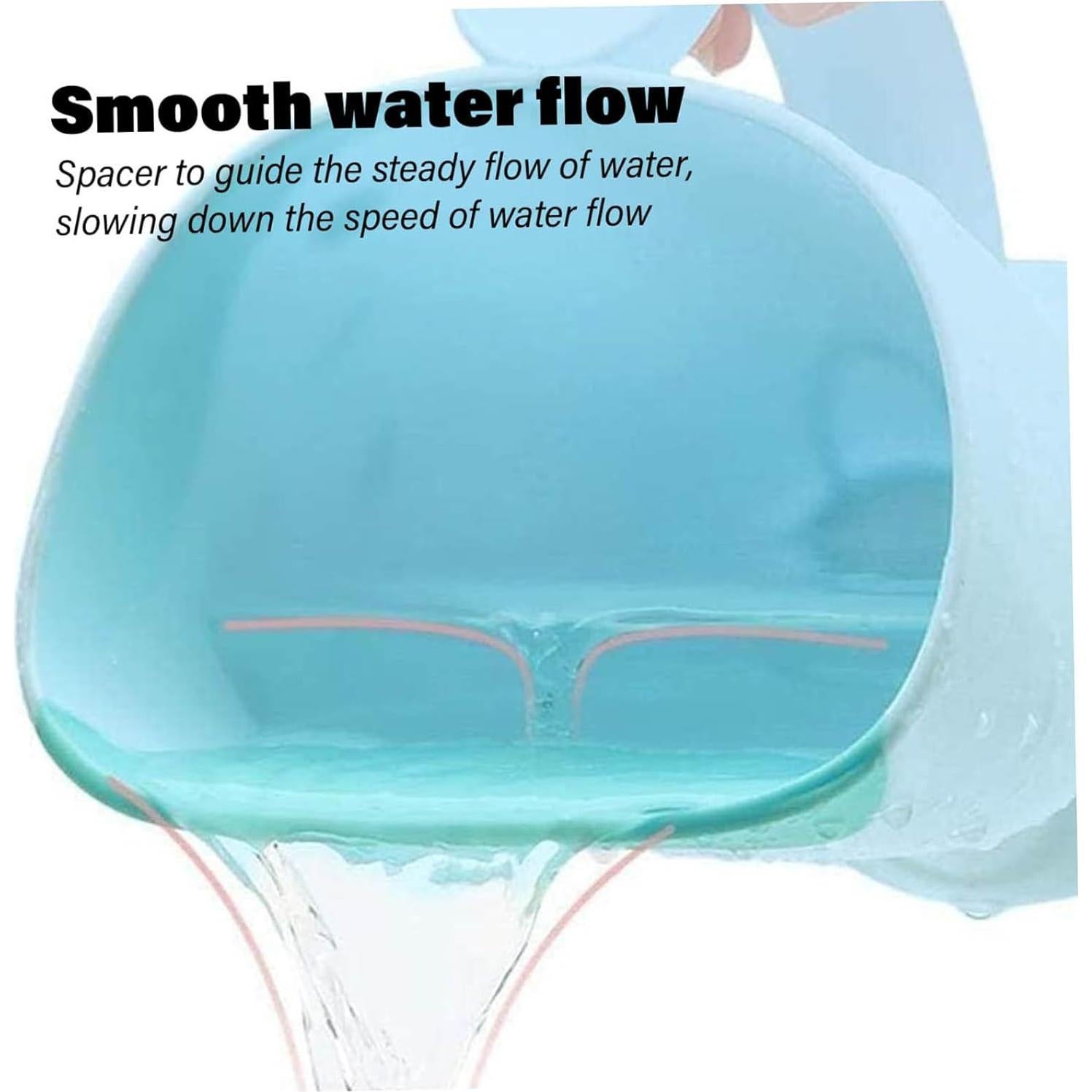 Taza de Enjuague para Bebé Genérico Azul Claro 20.5x14cm