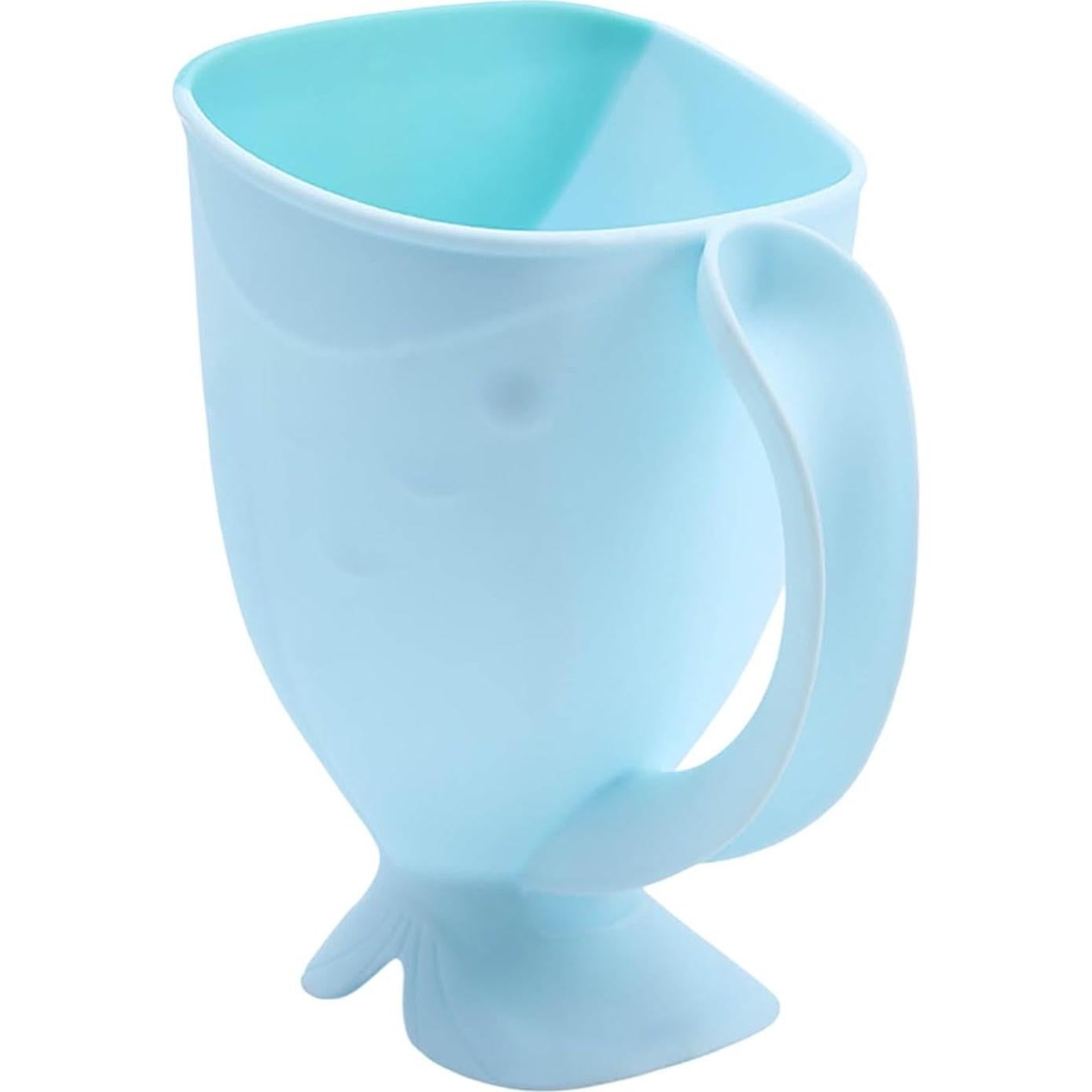 Taza de Enjuague para Bebé Genérico Azul Claro 20.5x14cm