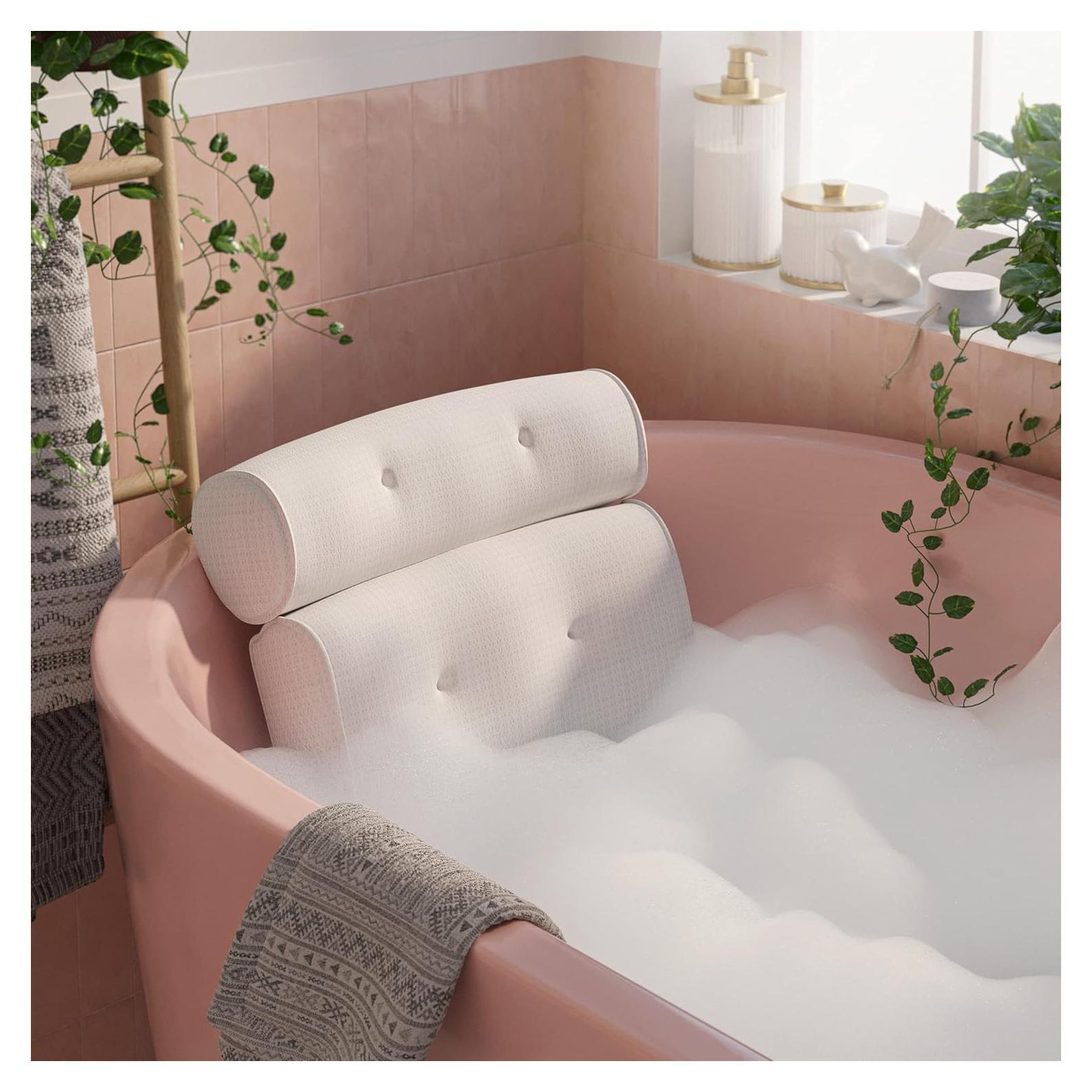 Almohada de Baño Haven Houz Ultra Suave con 6 Ventosas