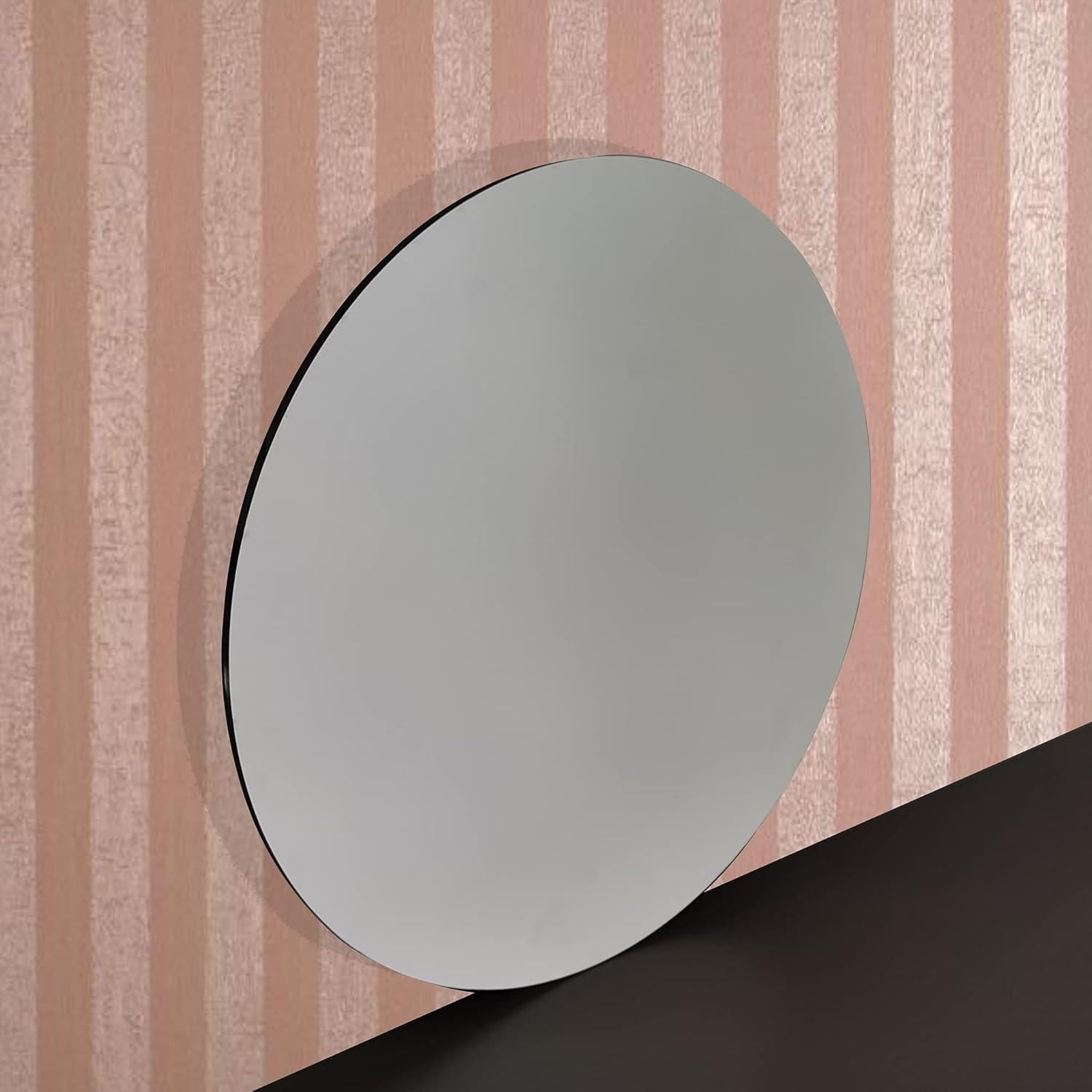 Espejo Acrílico Redondo 25 cm A Prueba de Roturas FixtureDisplays