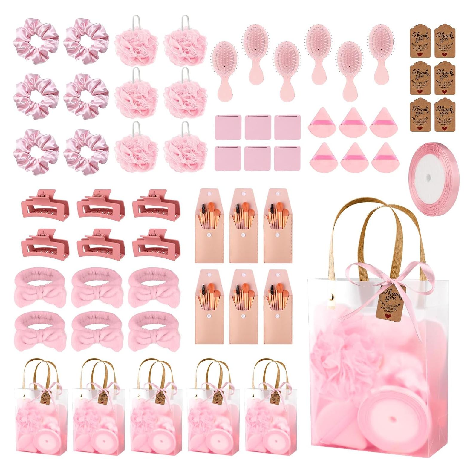 Kit de Premios para Baby Shower OINETRK - 109 Piezas Rosa