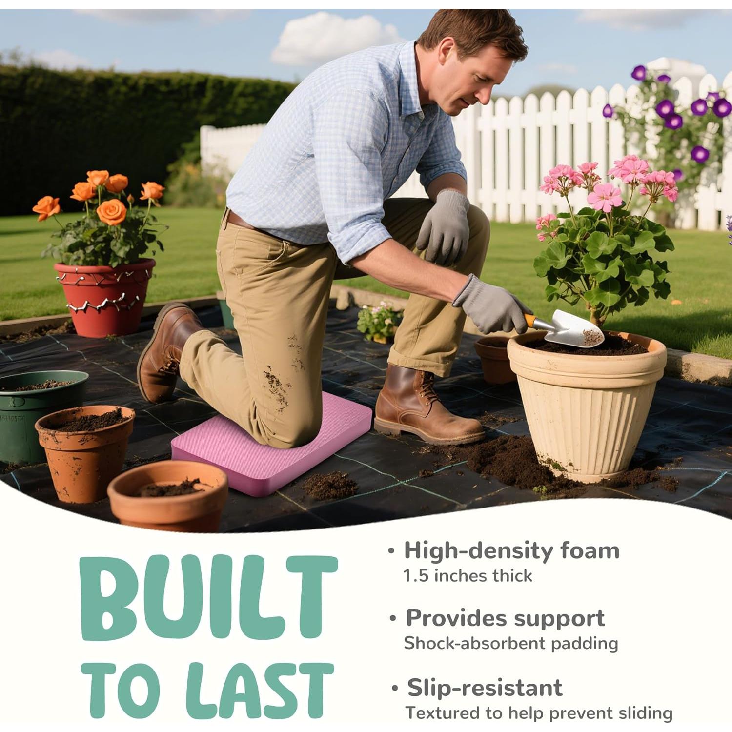 Almohadilla para Baño de Bebé LAUJIA Rosa Acolchada 3.81 cm