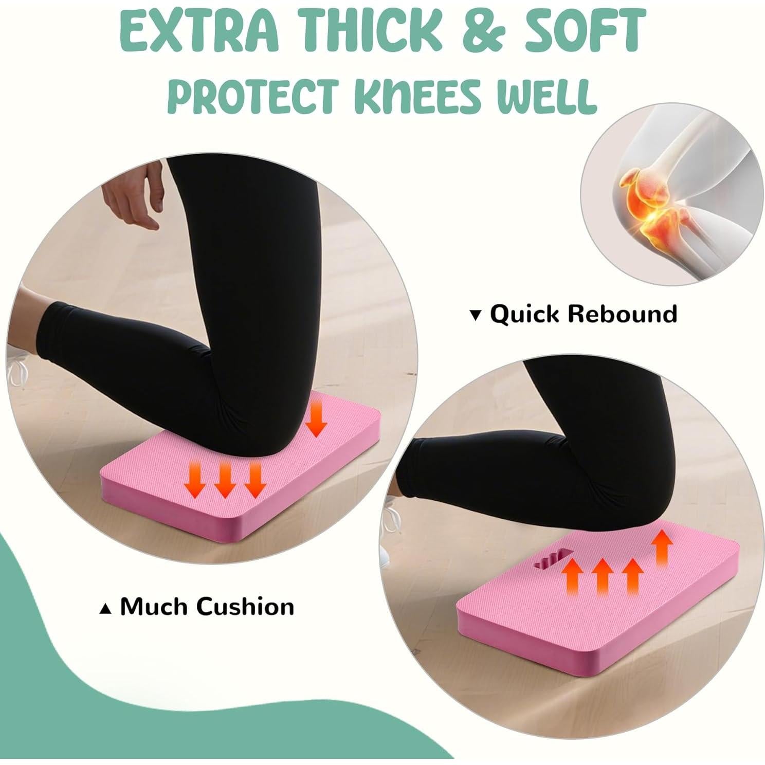 Almohadilla para Baño de Bebé LAUJIA Rosa Acolchada 3.81 cm