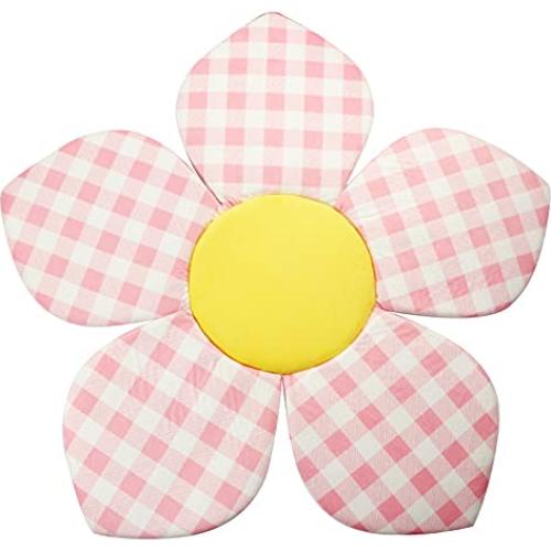 Almohadilla de Baño para Bebés Loto Rosa Antideslizante 80x80 cm