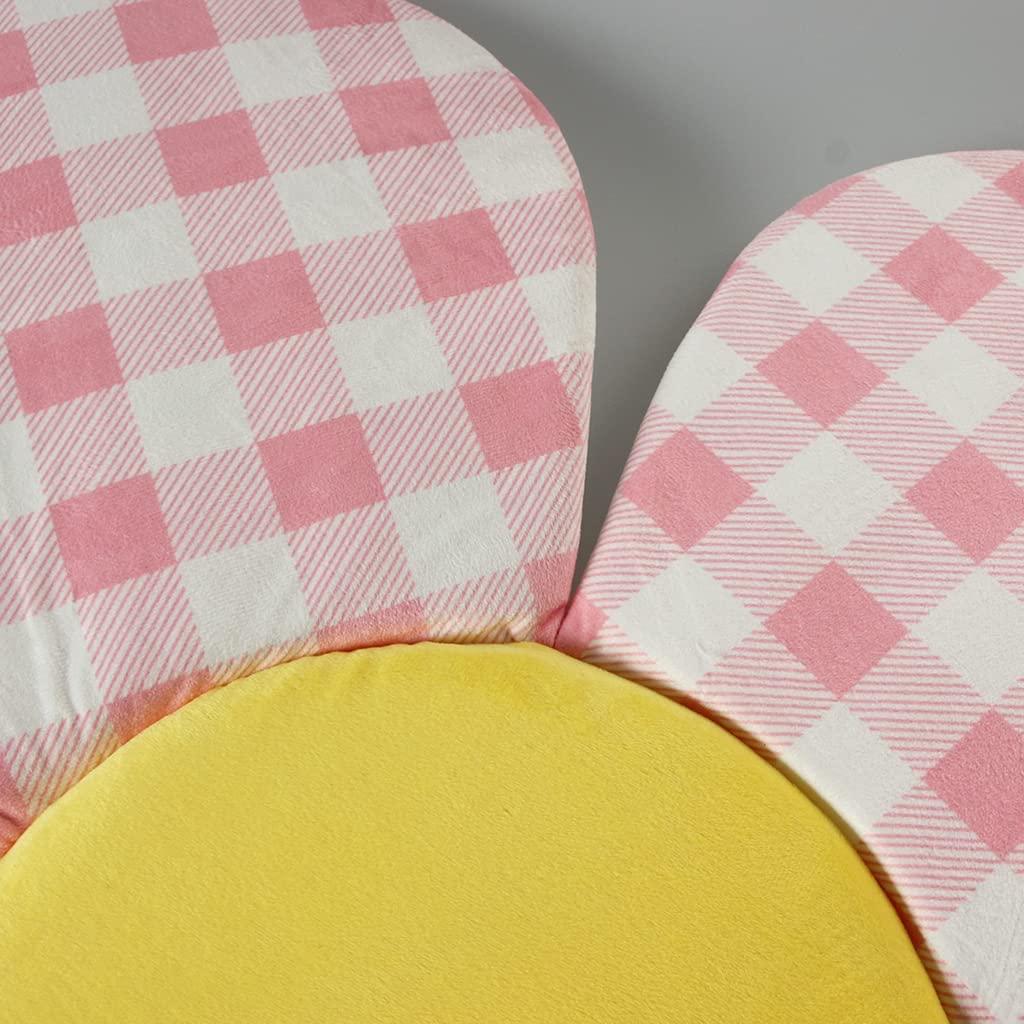 Almohadilla de Baño para Bebés Loto Rosa Antideslizante 80x80 cm
