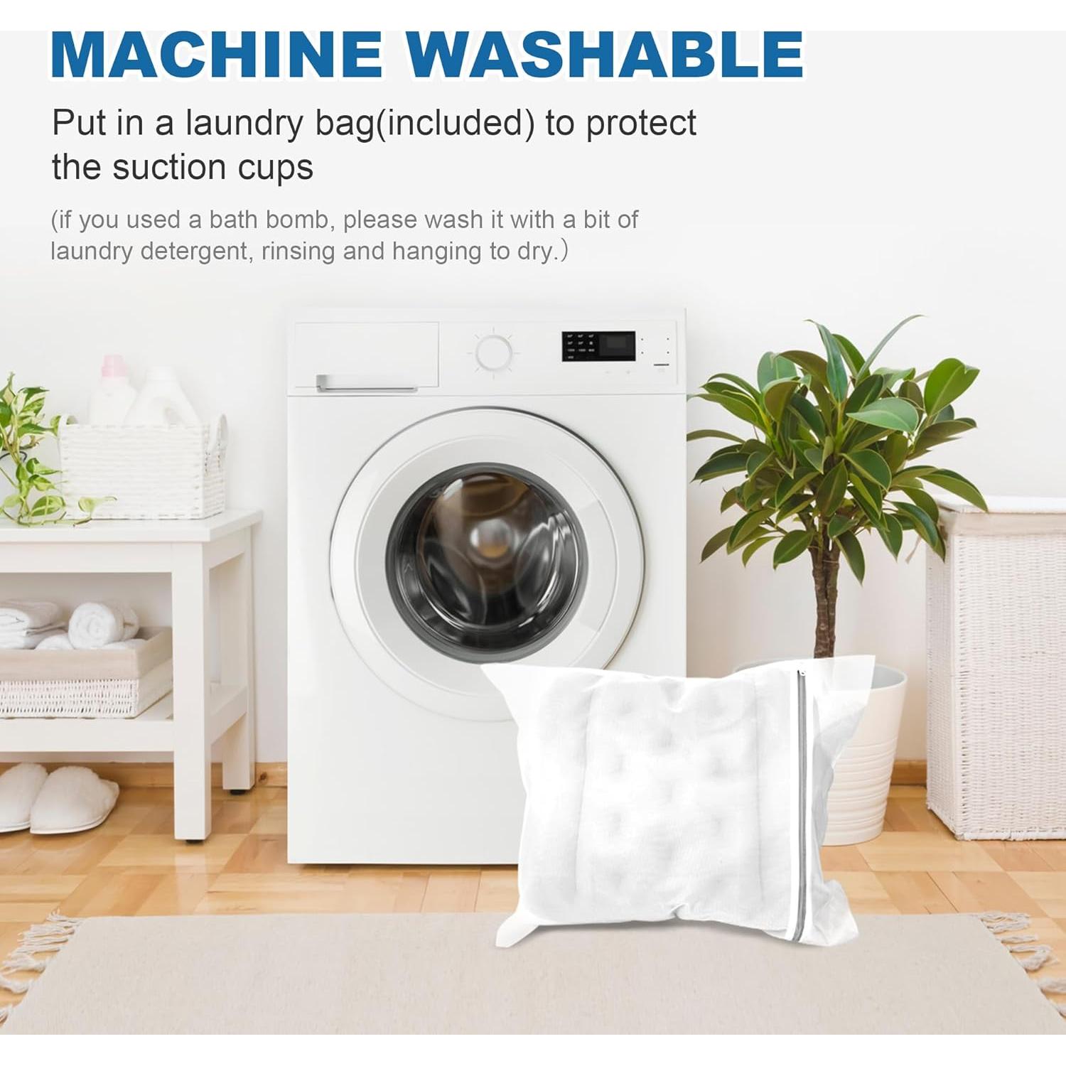 Almohada de Baño Naposeuo 129.5x40.6cm Soporte Espalda Cuello