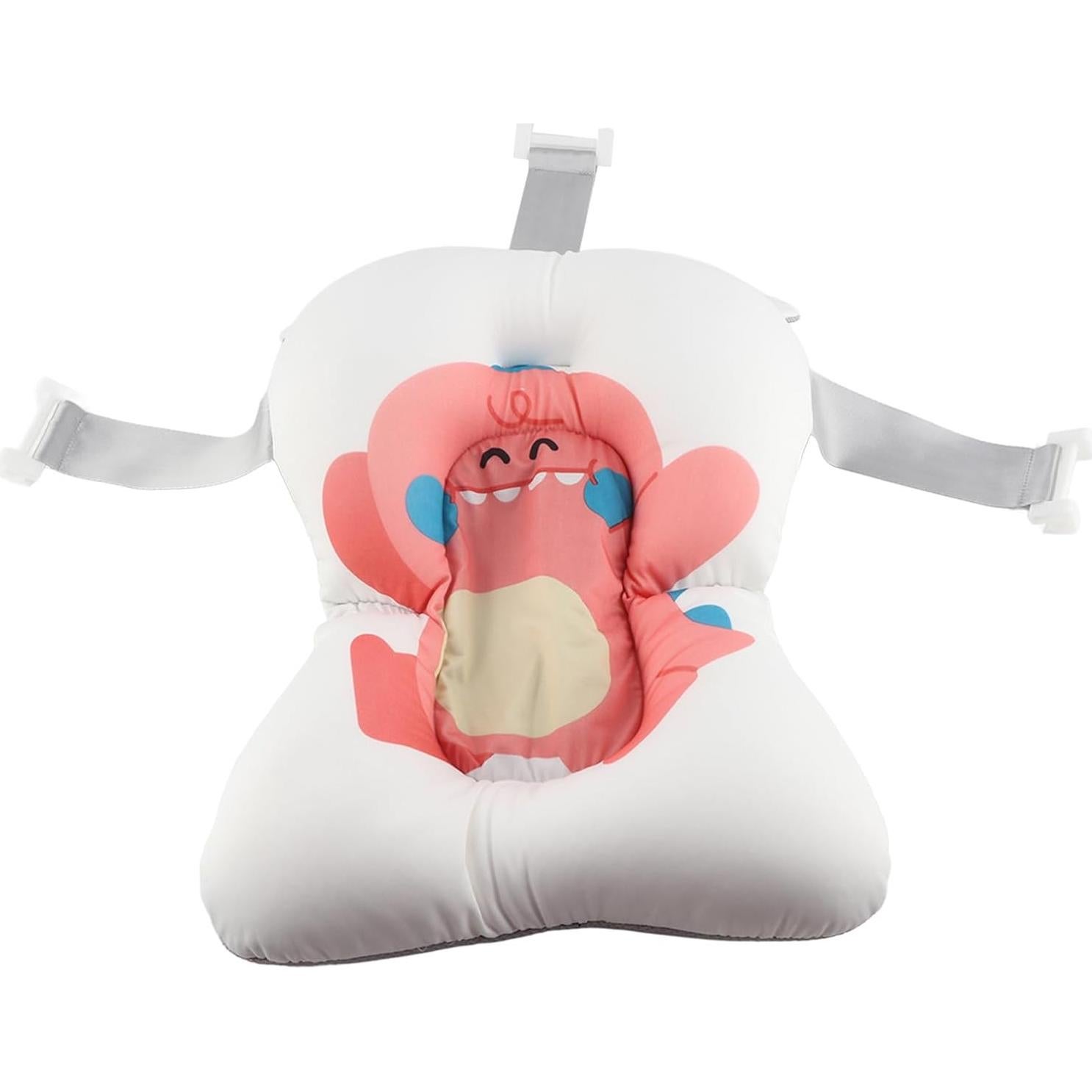 Almohadilla de Baño para Bebés Alvinlite Rosa Antideslizante