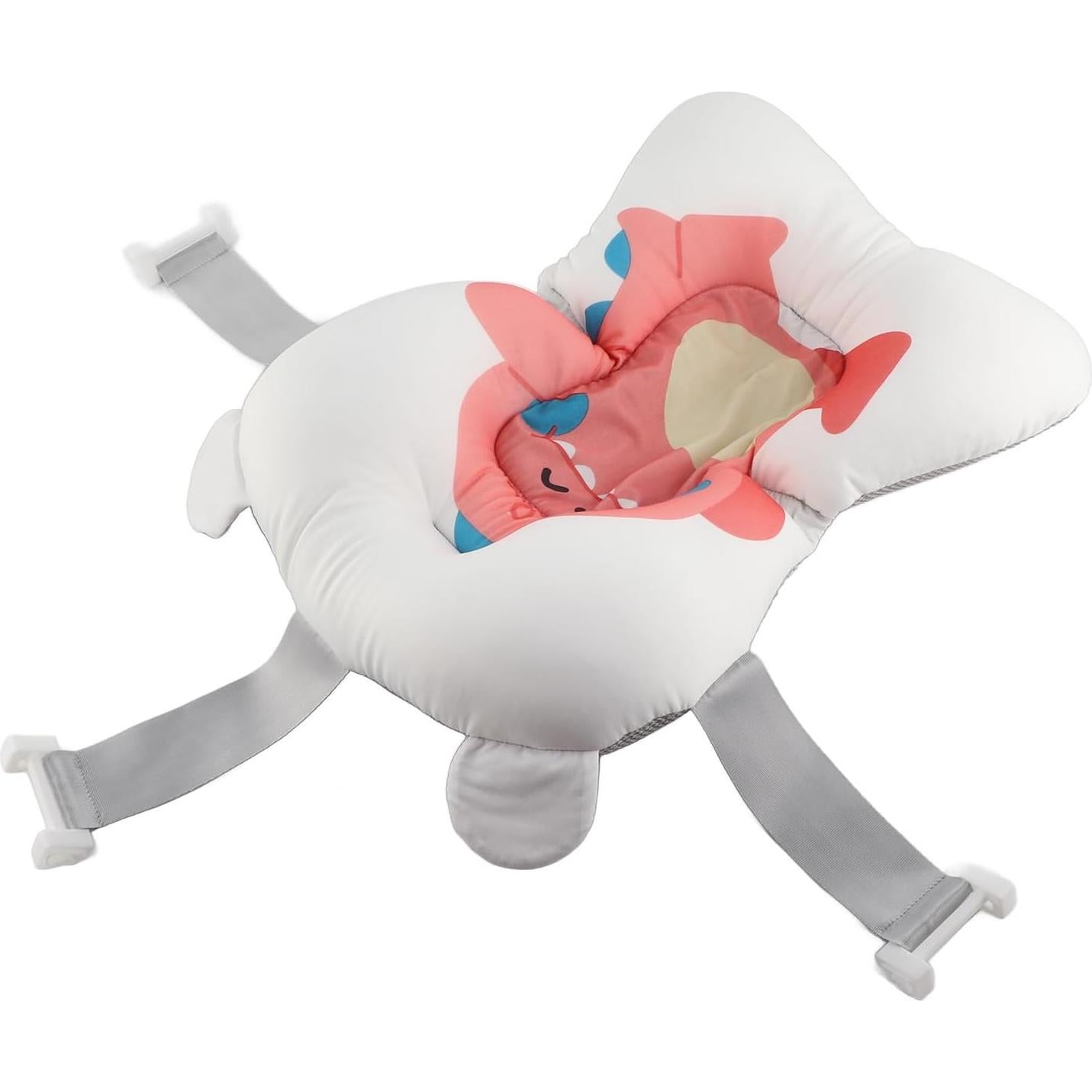 Almohadilla de Baño para Bebés Alvinlite Rosa Antideslizante