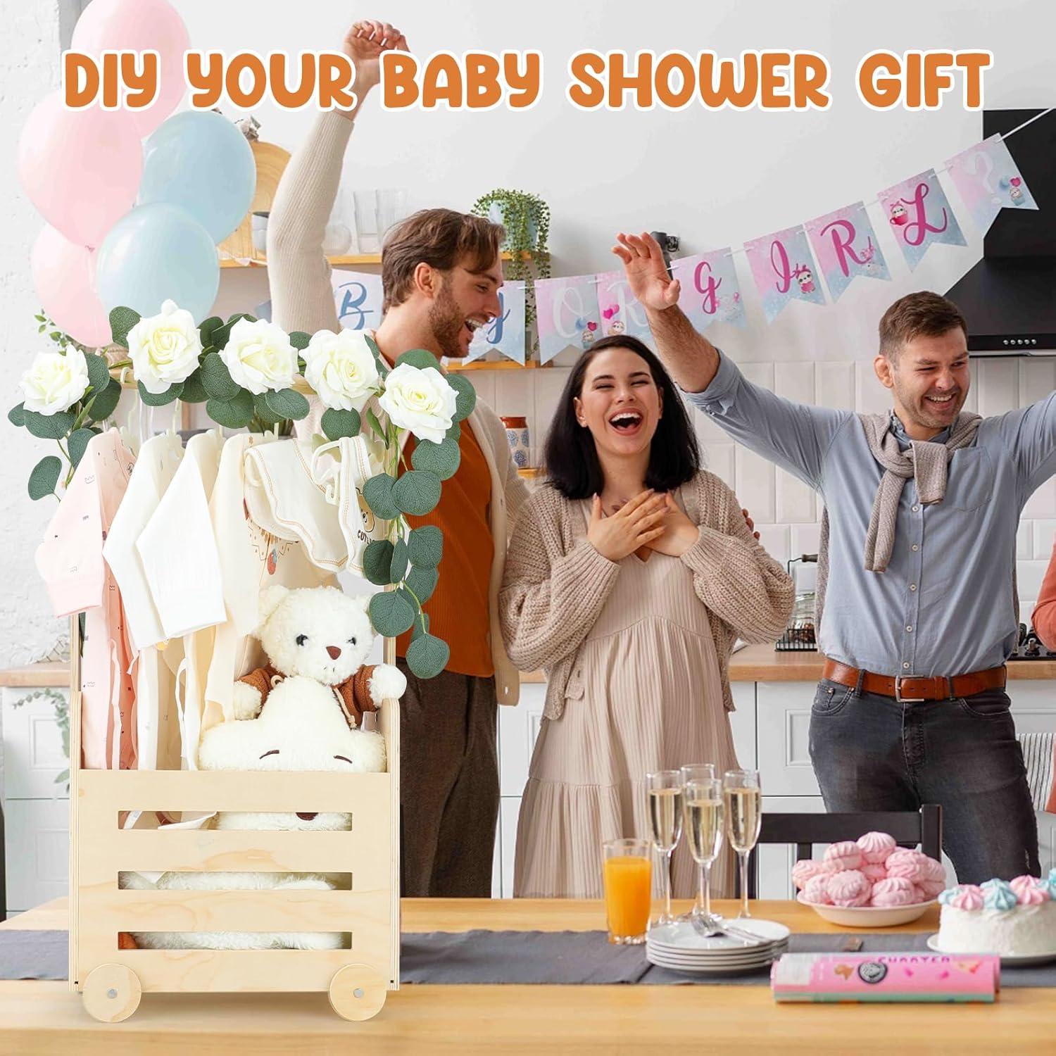 Caja de Madera para Bebé con Ruedas Lifesnug 71.1x34.5x22.9 cm