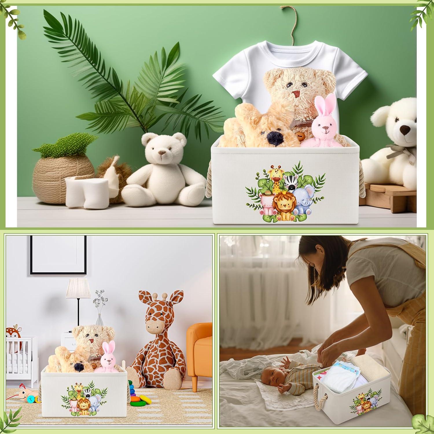 Cesta de Almacenamiento Plegable Pickmesh 33x23x18 cm con Bolsa