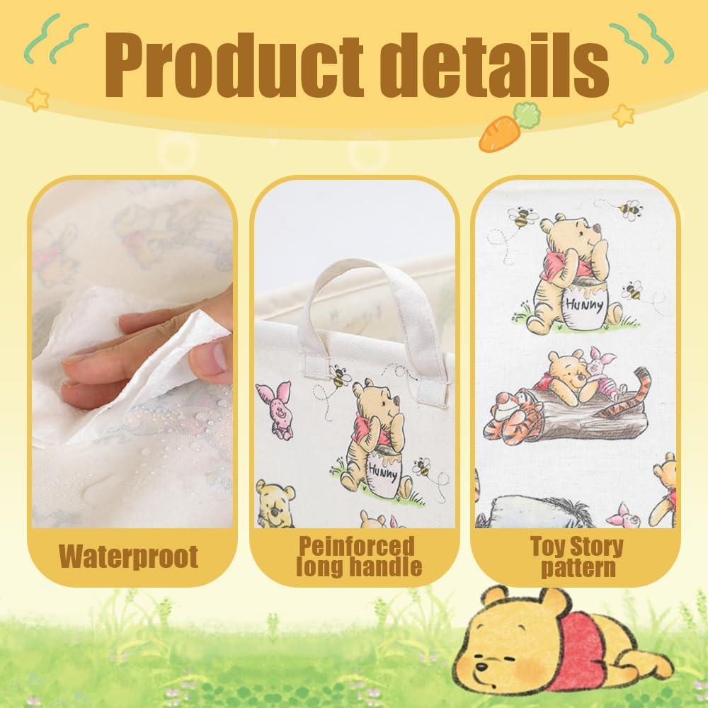 Cesta de Almacenamiento Grande CORODER Blanca Plegable 38x25cm