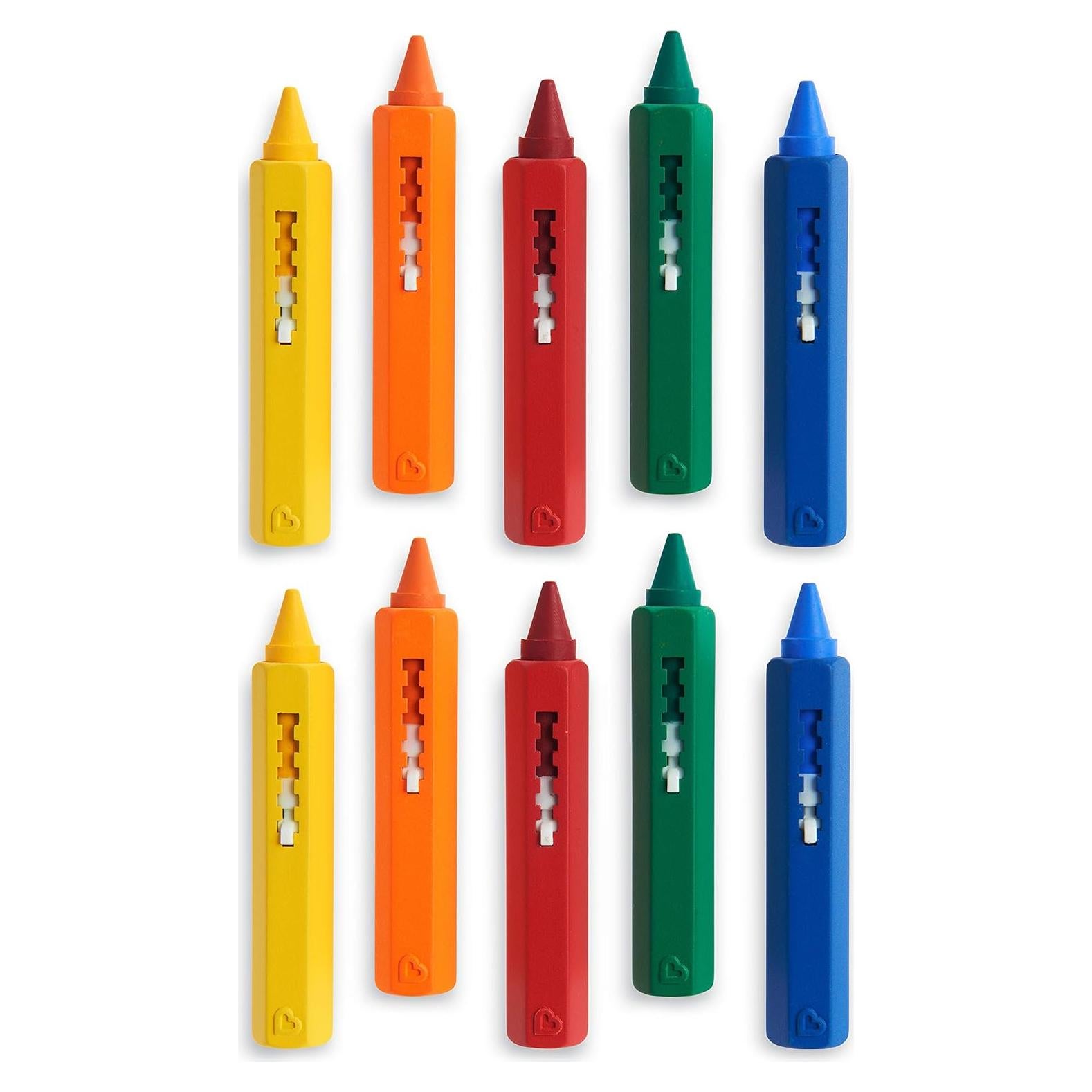 Crayones de Baño Lavables Munchkin 10 Piezas No Tóxicos