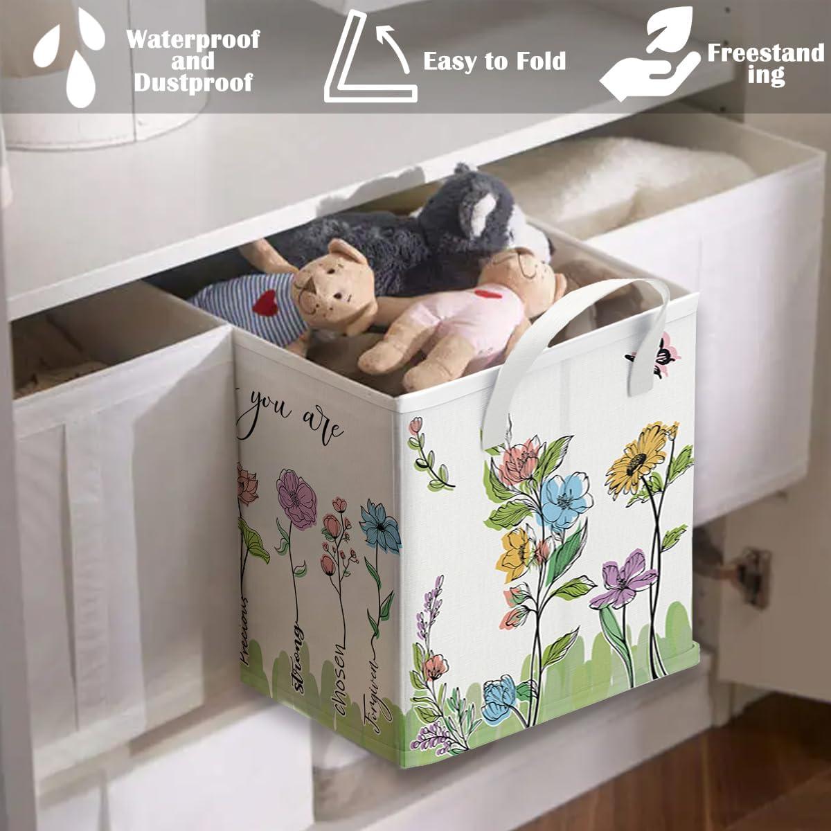 Canasta de Almacenamiento Runtoo para Bebés 36L Plegable