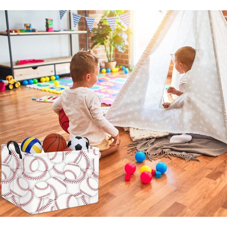 Cesta de Almacenamiento TIBAOLOVER 50x40 cm para Niños