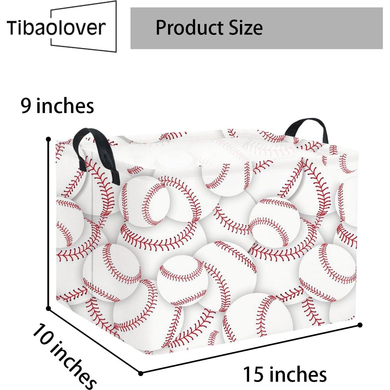 Cesta de Almacenamiento TIBAOLOVER 50x40 cm para Niños