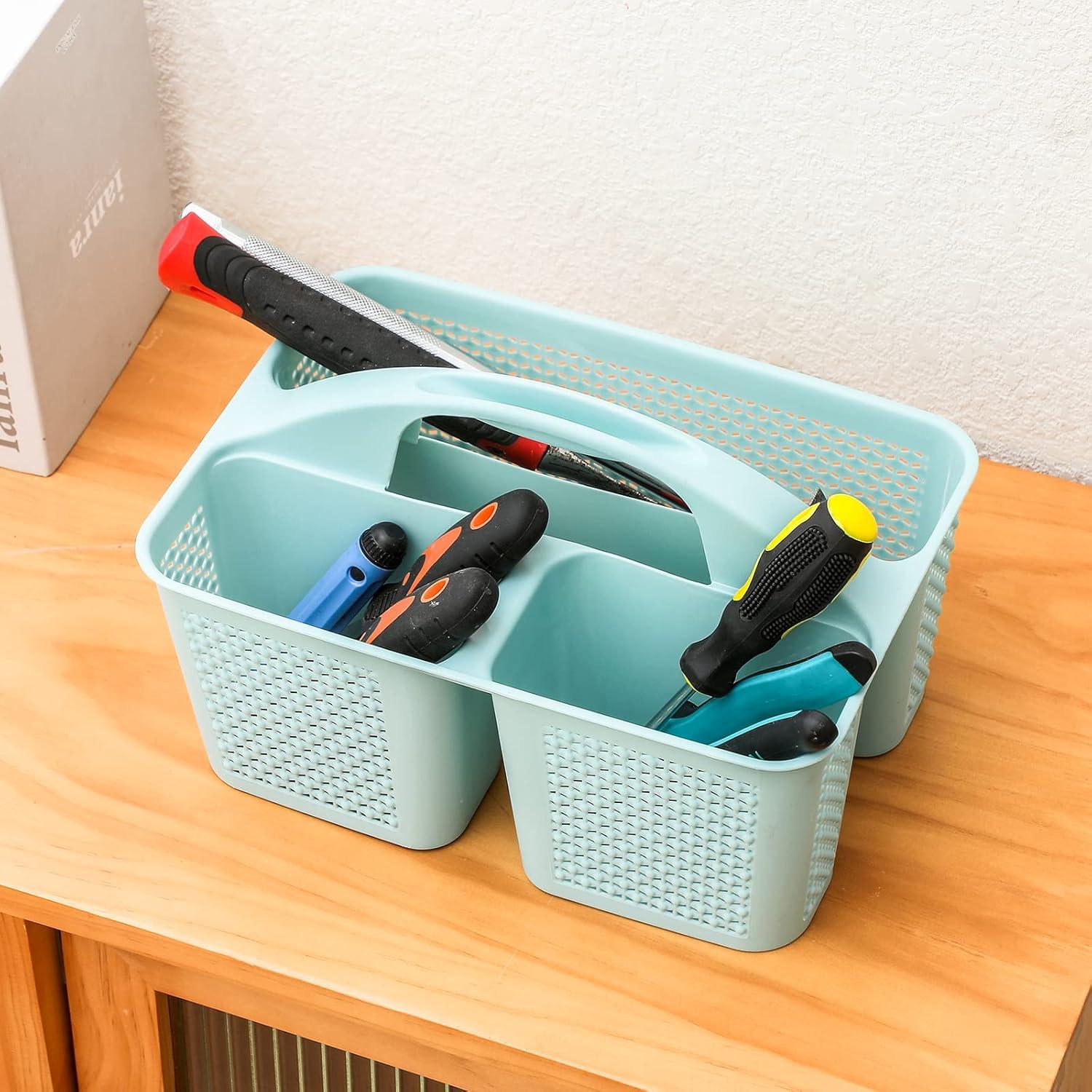 Caddy de Ducha Portátil UUJOLY, Organizador Azul 31x22x14 cm