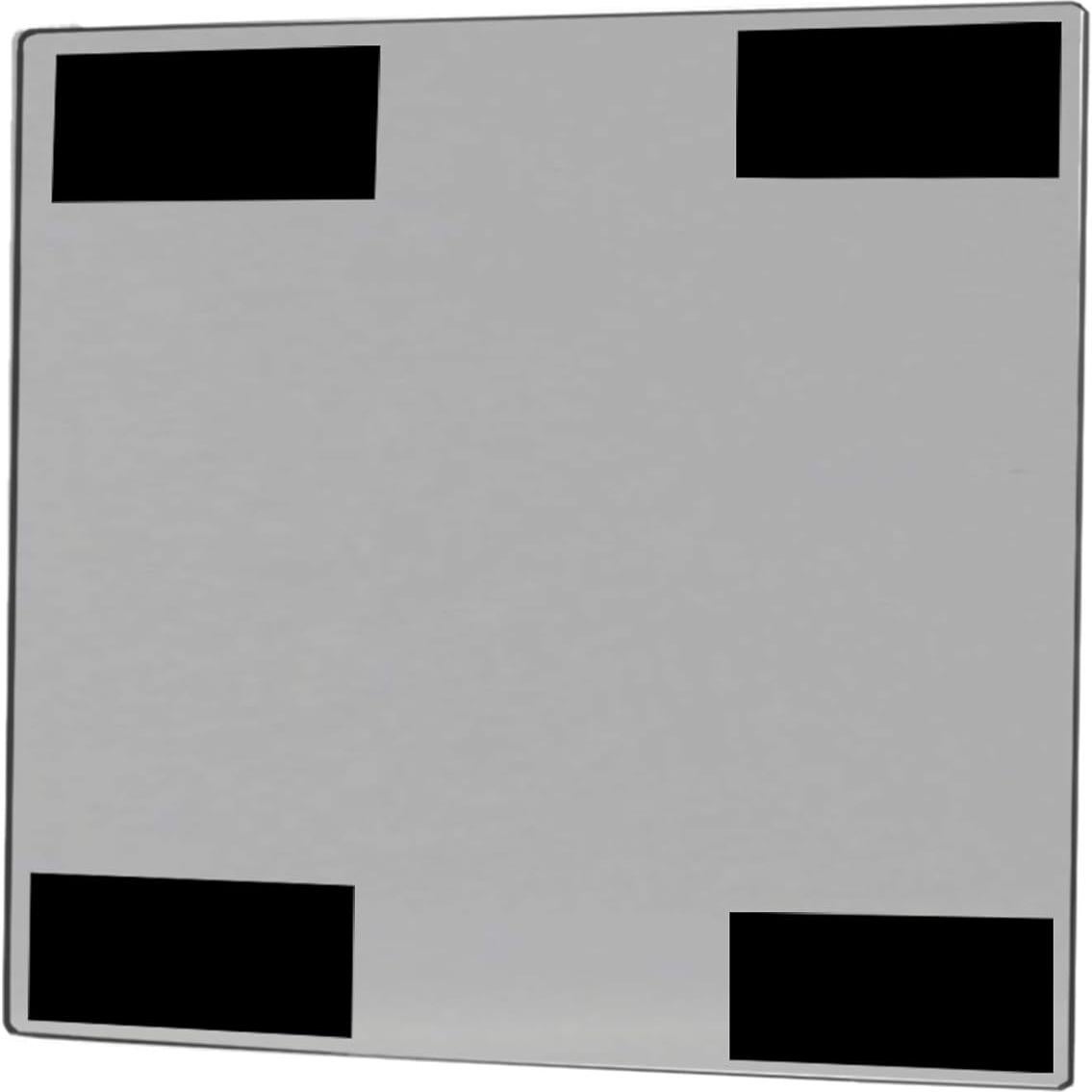 Espejo Acrílico Cuadrado 30.48 cm Marketing Holders con Imán