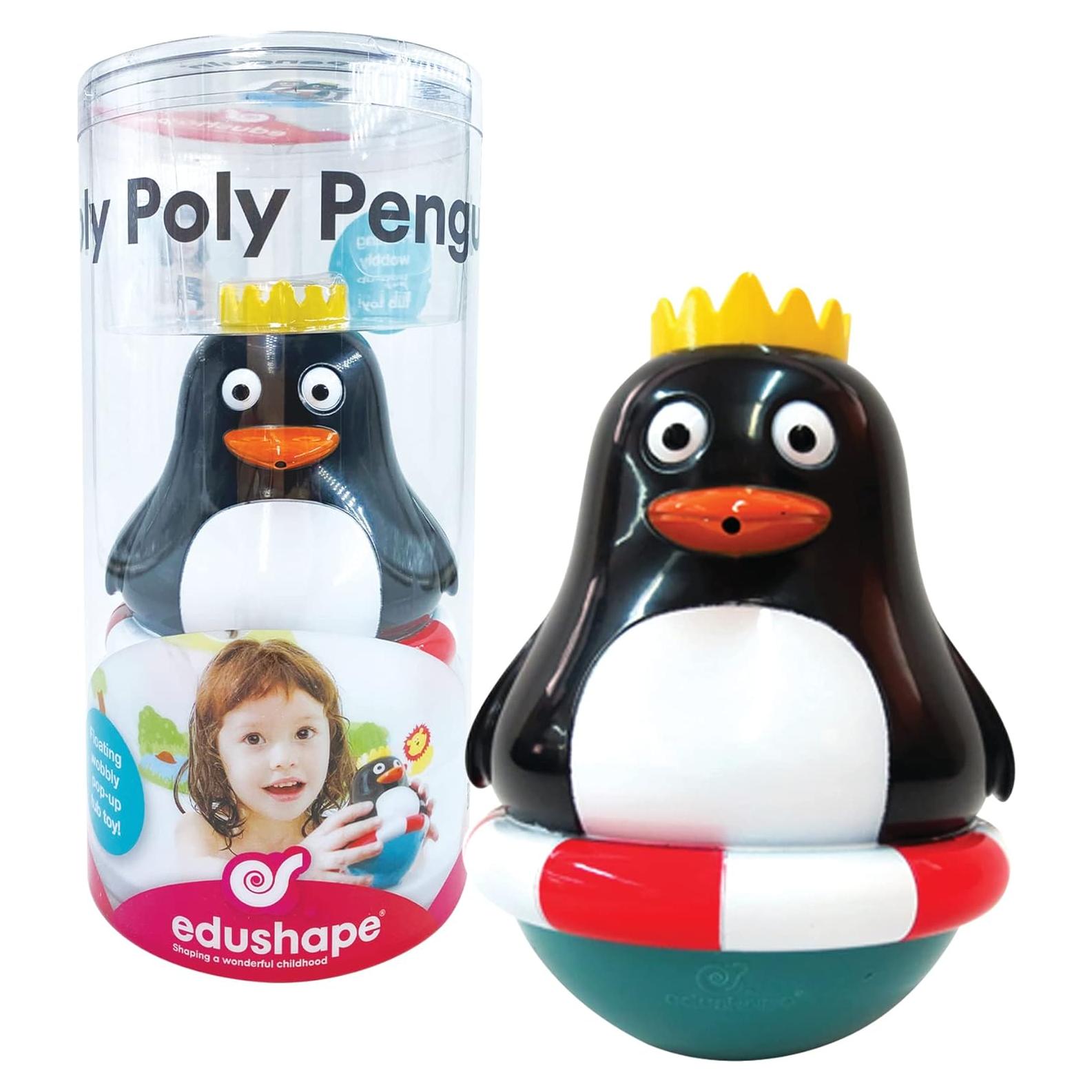 Juguete de Baño Edushape Pingüino Roly Poly - 0 a 3 Años