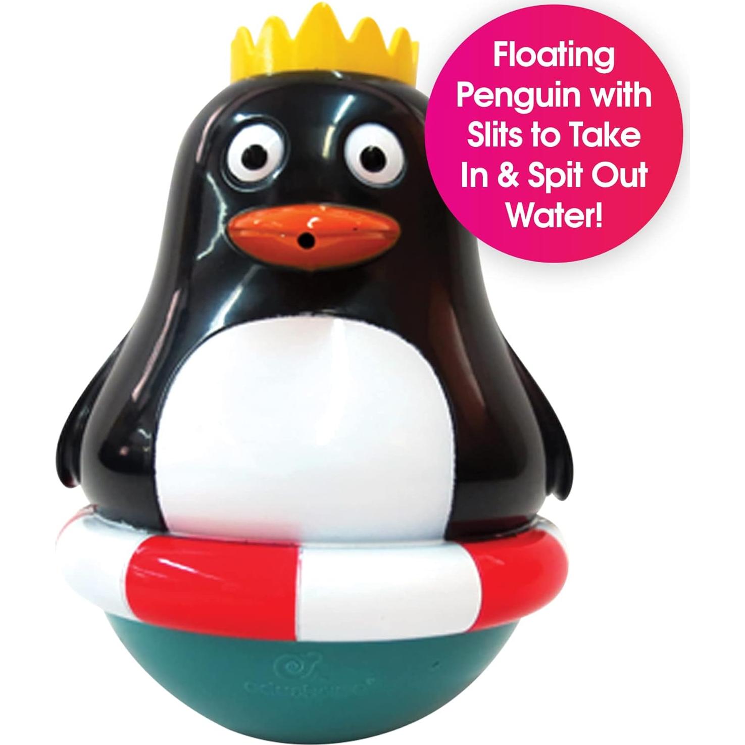 Juguete de Baño Edushape Pingüino Roly Poly - 0 a 3 Años