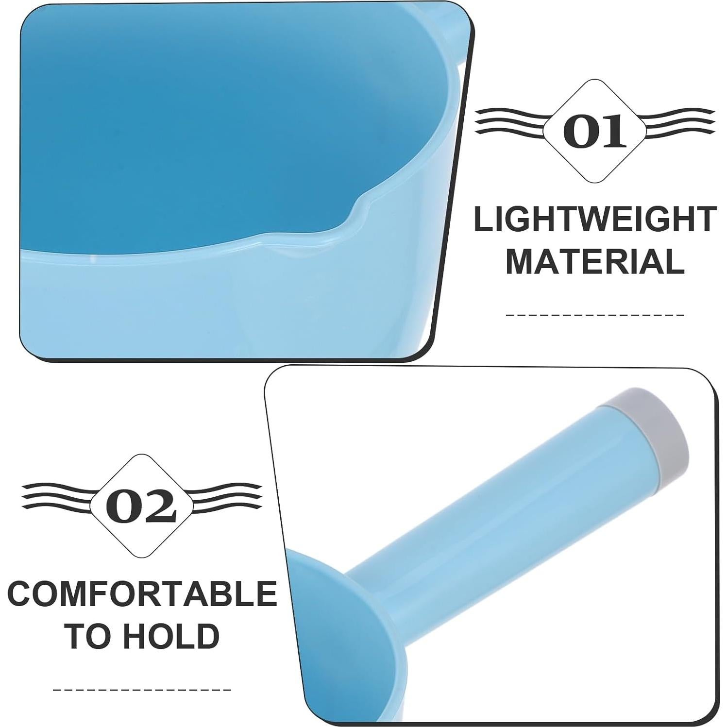 Cucharas de Plástico DOITOOL para Agua - 2 Piezas 26.5 cm