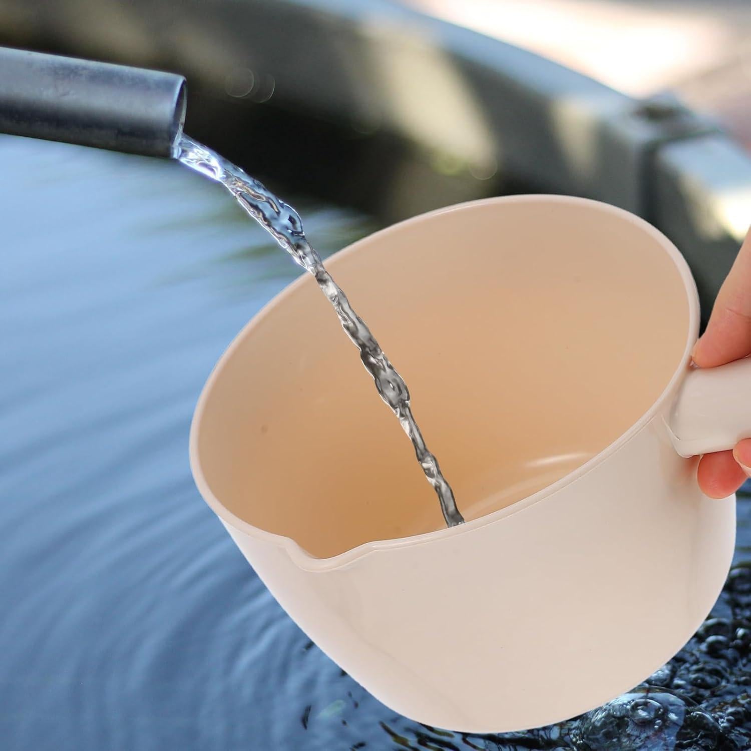 Cucharas de Plástico DOITOOL para Agua - 2 Piezas 26.5 cm