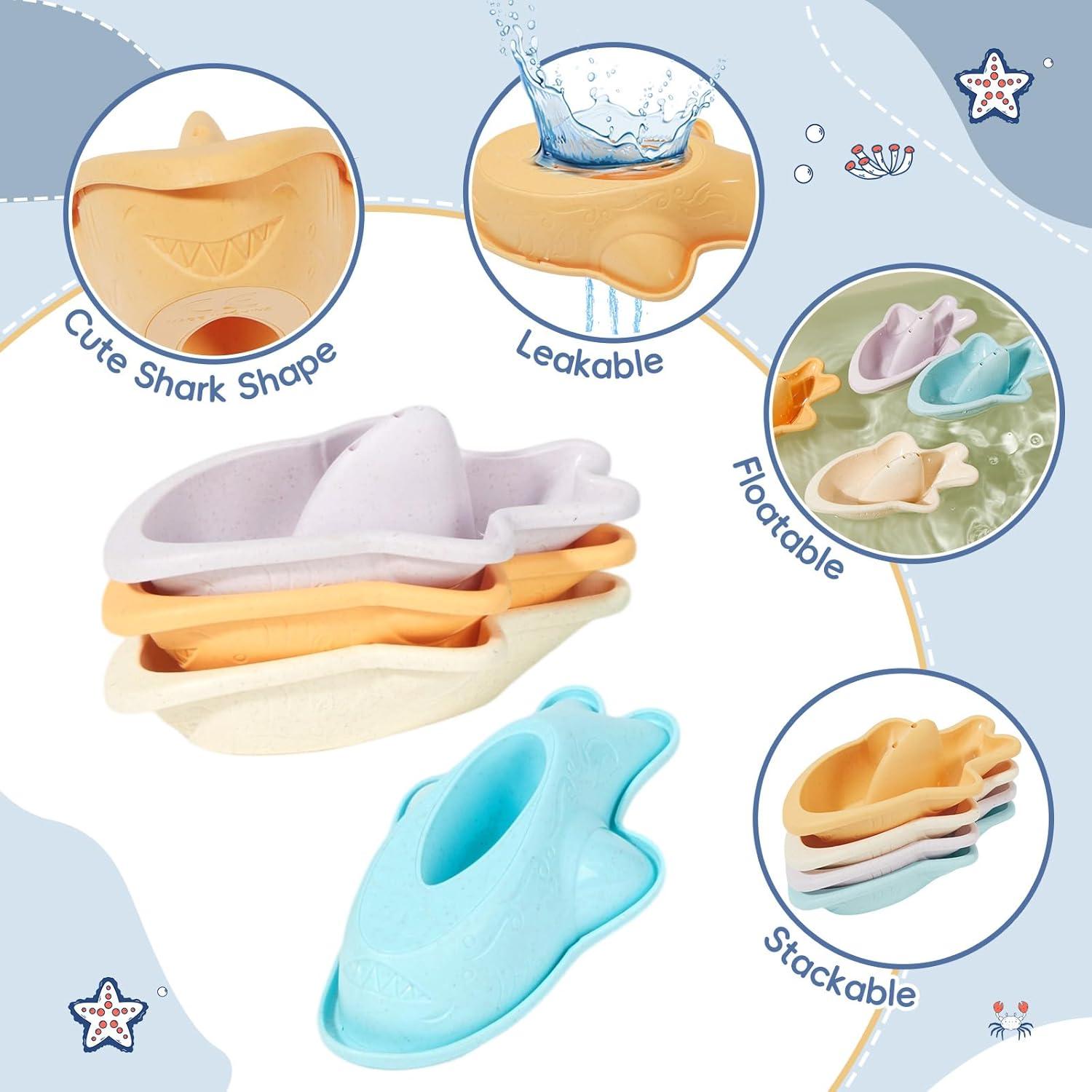 Set de Juguetes de Baño para Bebés 32PCS AMCHSURI