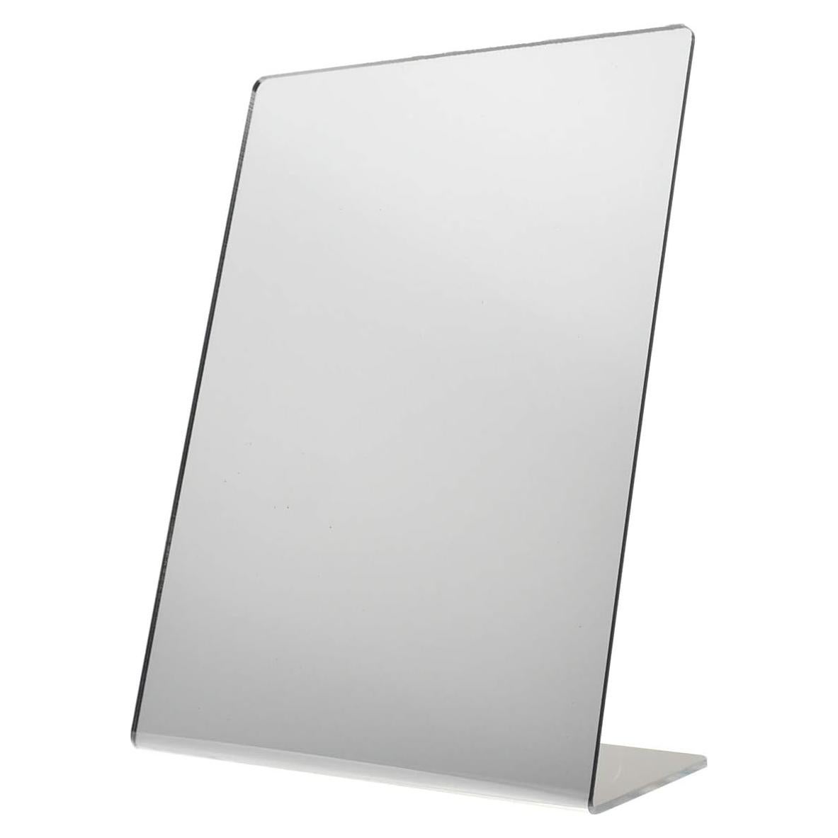 Espejo Acrílico Inclinable 21.6 x 27.9 cm Soporte de Marketing