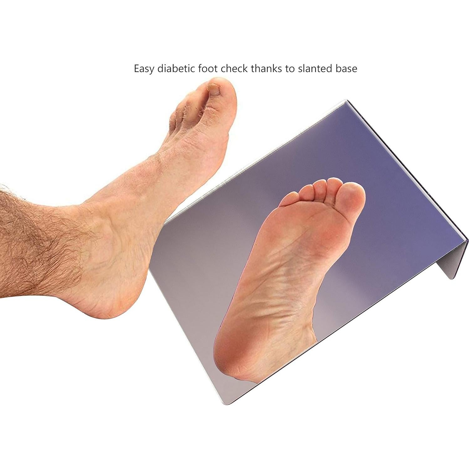 Espejo Acrílico Inclinable 21.6 x 27.9 cm Soporte de Marketing