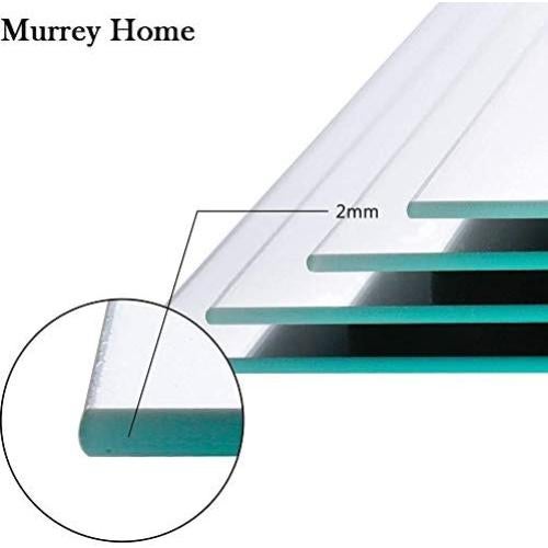 Espejo de Pared Murrey Home 12 Piezas 30x30 cm Vidrio Pulido