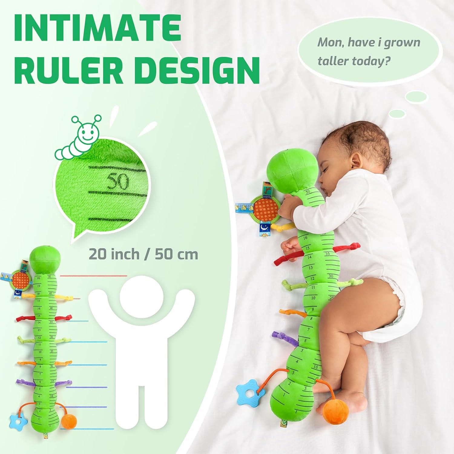 Juguete Sensorial para Bebés Sumobaby Oruga Verde 0-12 Meses
