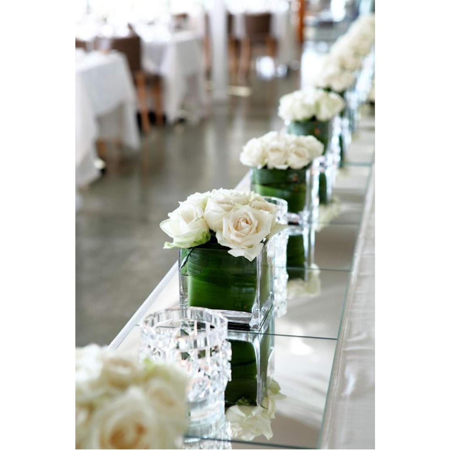 Plato Espejo Cuadrado WGV 20.32 cm Grosor 4.5 mm 1 Pieza