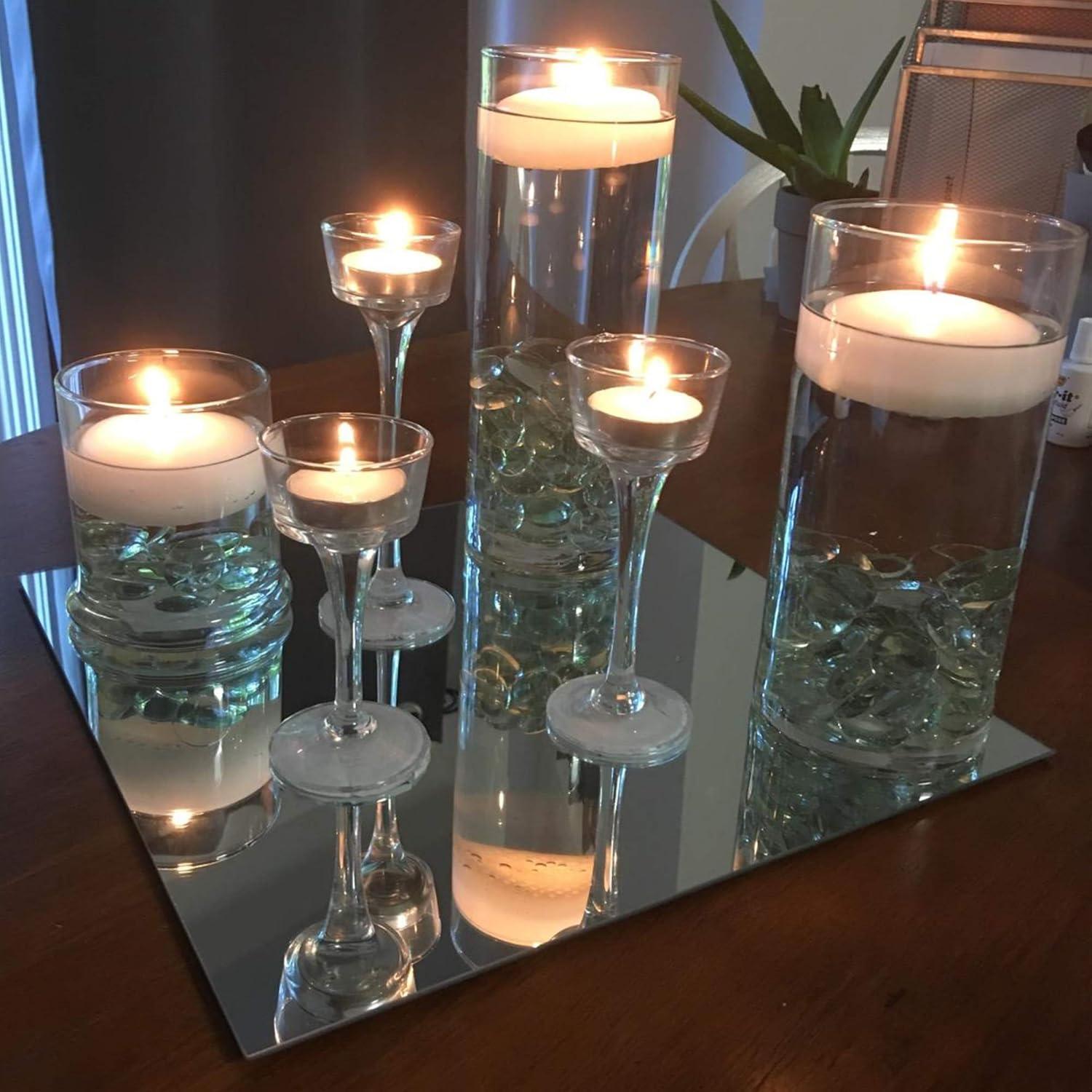 Plato Espejo Cuadrado WGV 20.32 cm Grosor 4.5 mm 1 Pieza