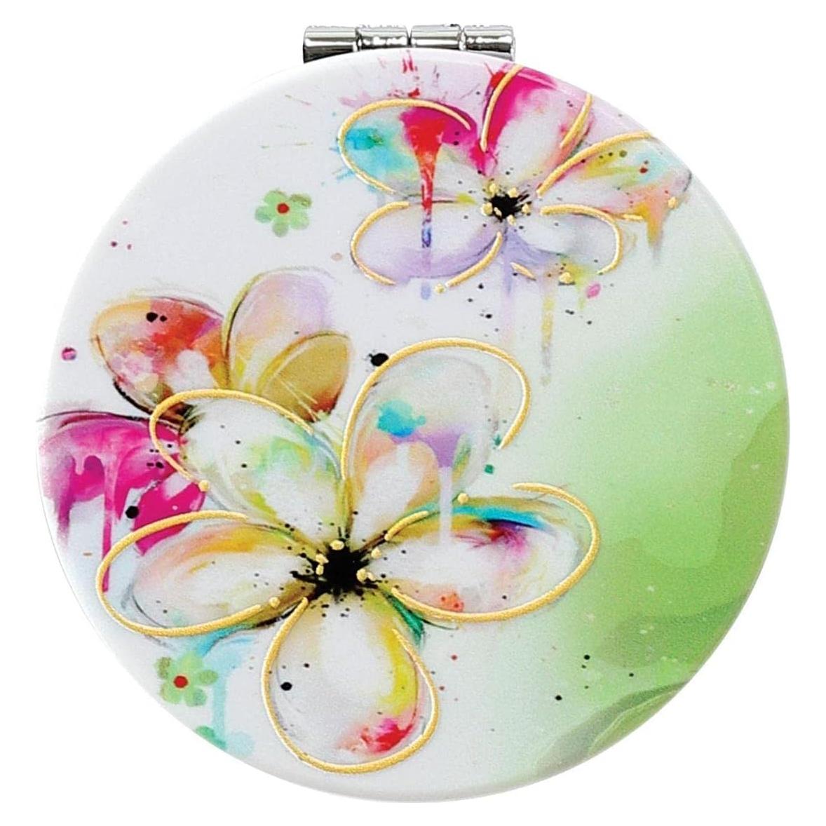 Espejo Compacto Floral Enesco Izzy y Oliver 7.49 cm