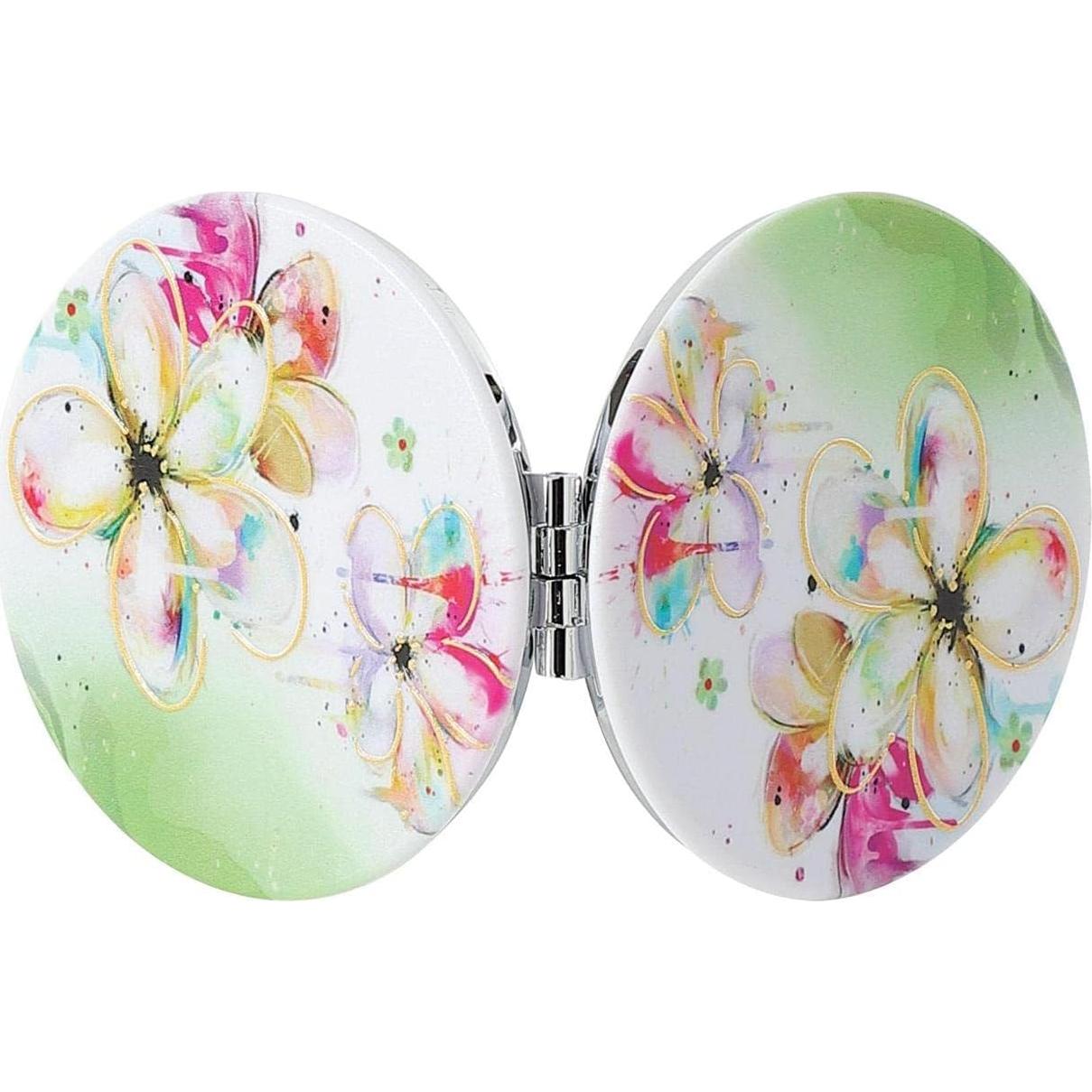 Espejo Compacto Floral Enesco Izzy y Oliver 7.49 cm