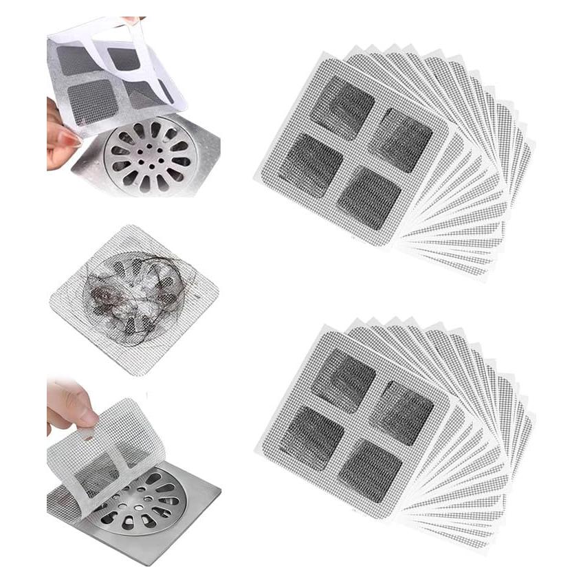 Pegatinas desechables para desagües de cabello Moonboat 10x10cm (10PCS)