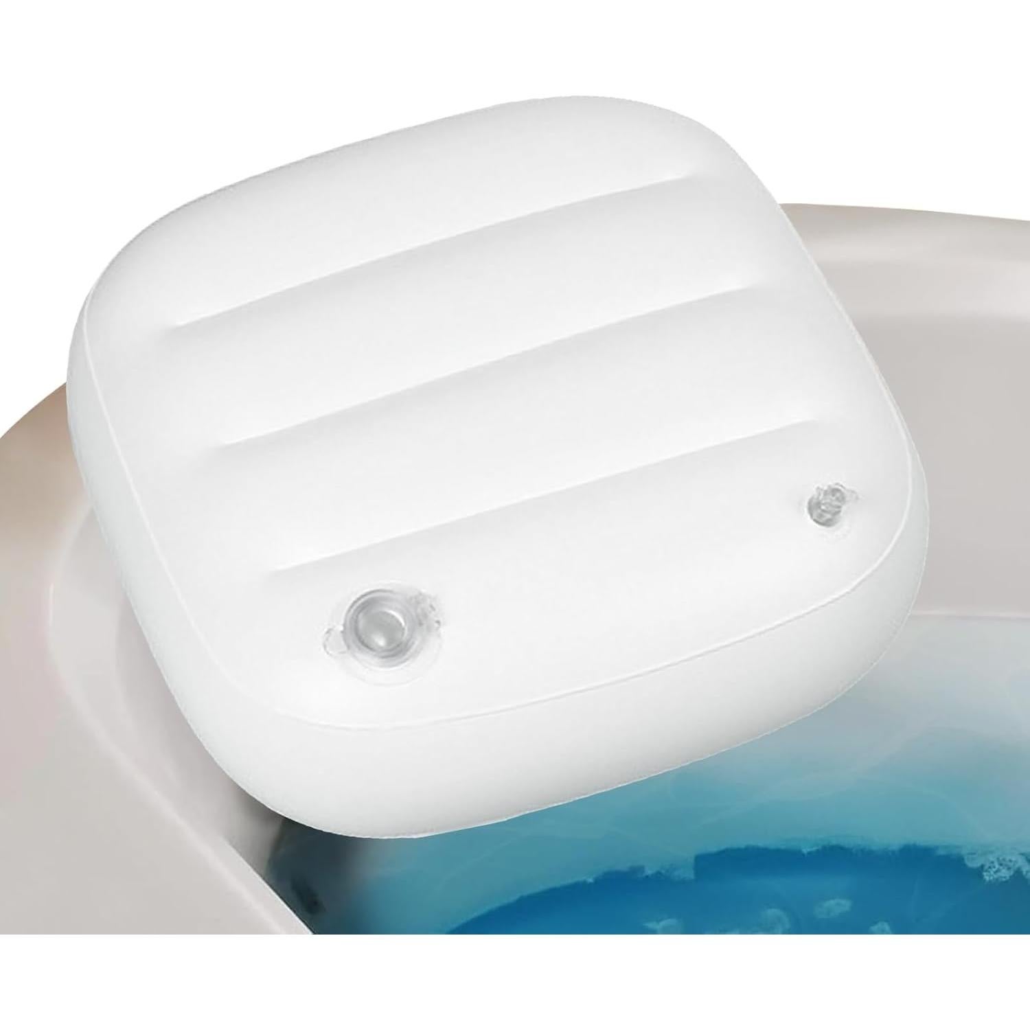 Cojín de Baño Inflable Nuytghr, Soporte Ergonómico 40x38cm