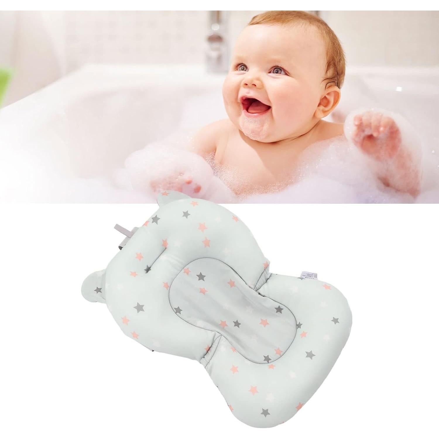 Cojín de Asiento para Baño de Bebé Rosvola Suave y Seguro