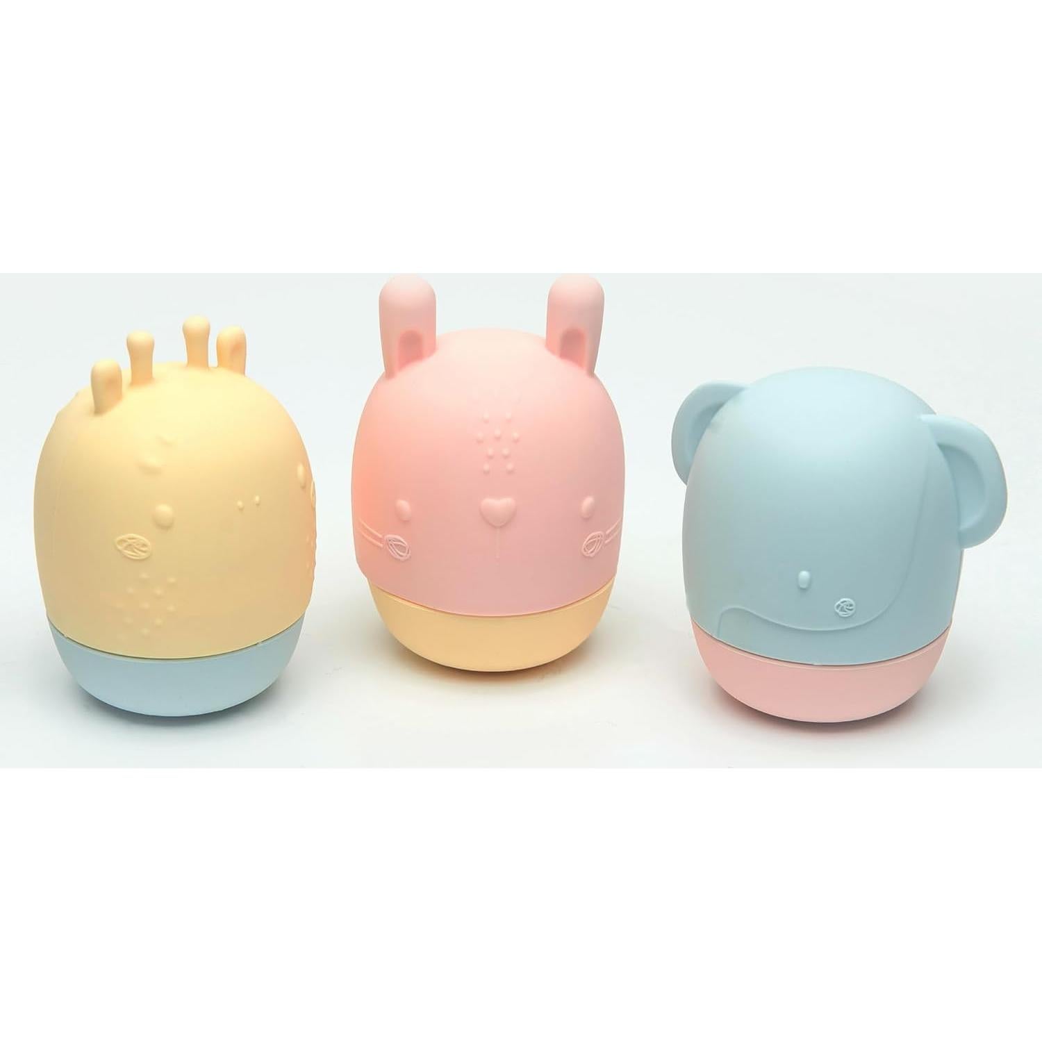 Juguetes de Baño de Silicona Loulou Lollipop - Pastel