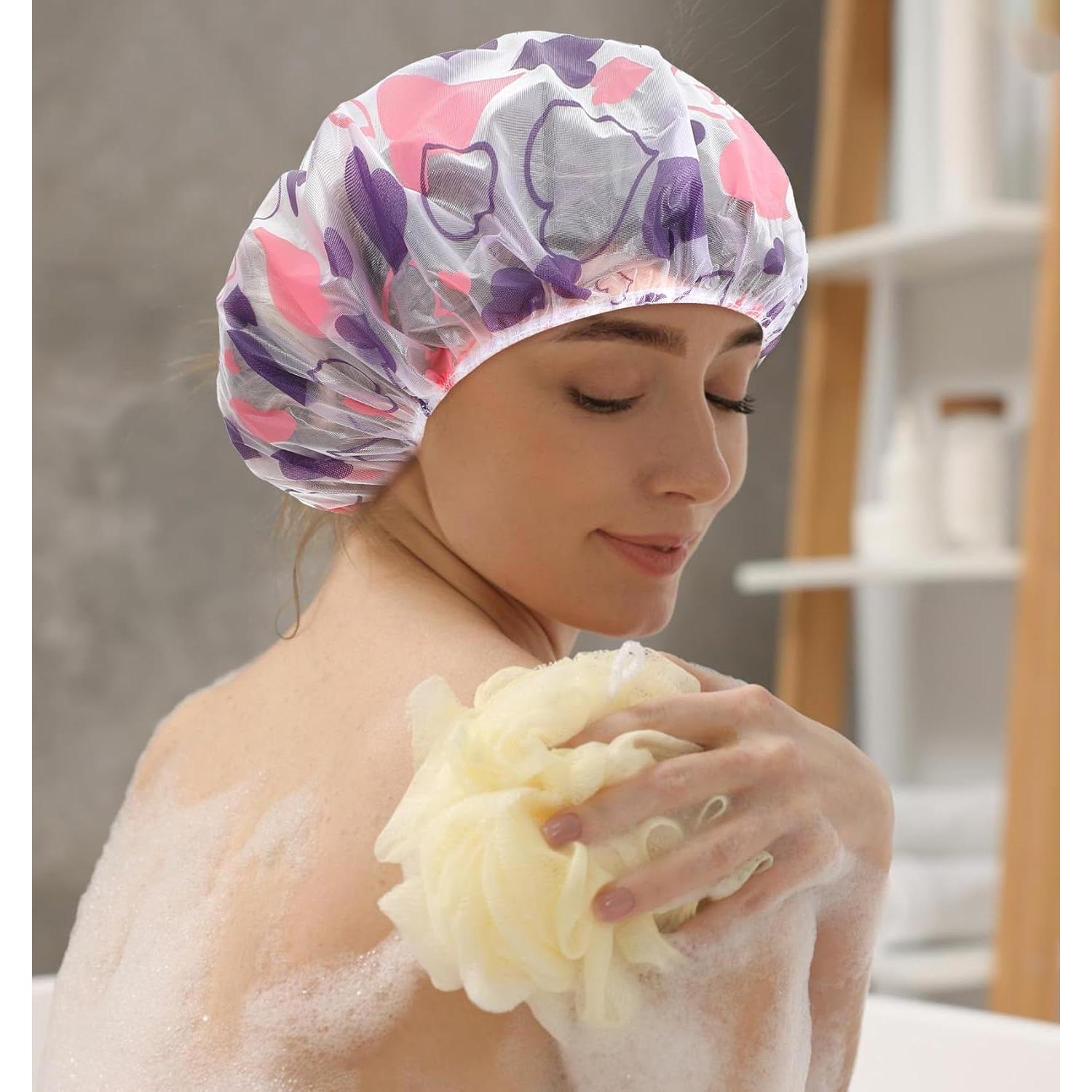 Paquete de 6 Gorras de Ducha Reutilizables ValueBargain 27.94 cm