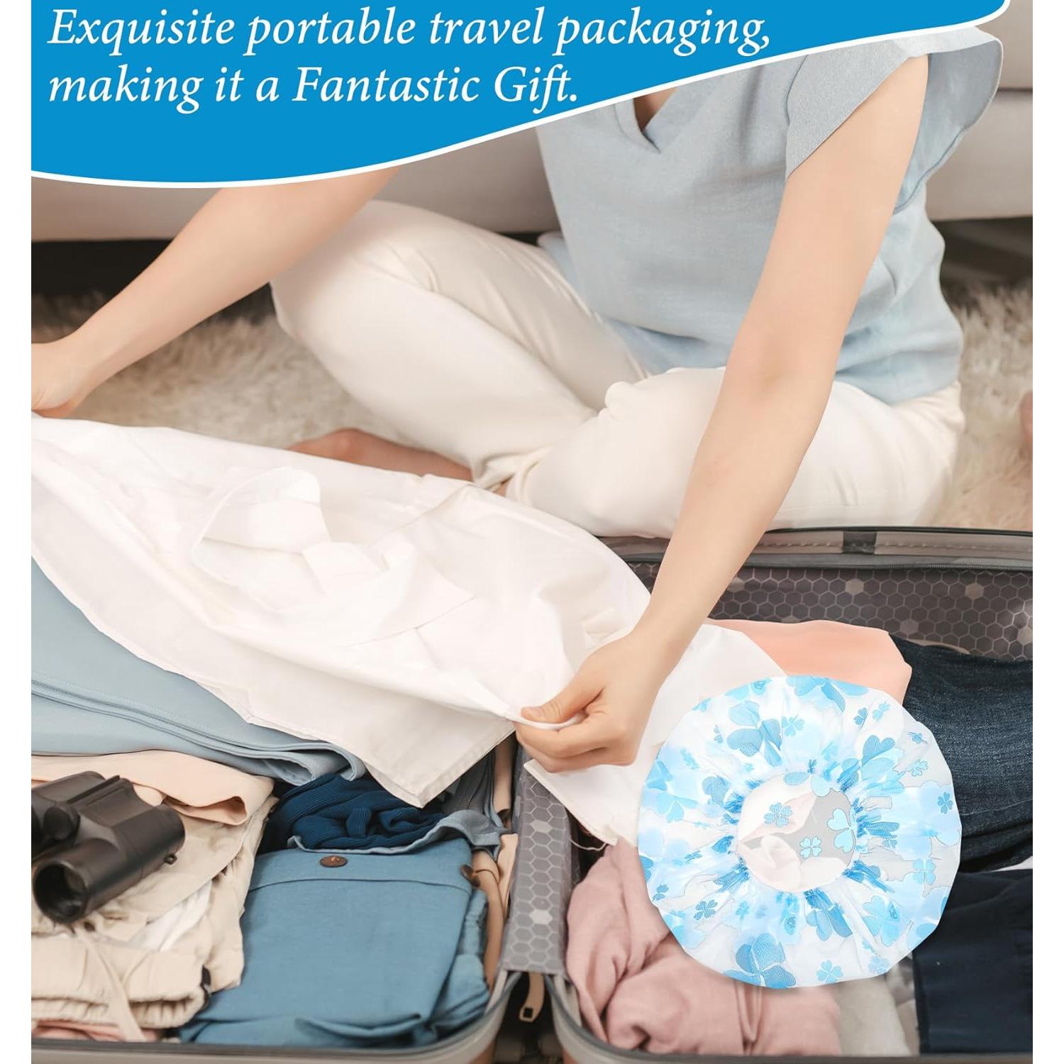 Paquete de 6 Gorras de Ducha Reutilizables ValueBargain 27.94 cm