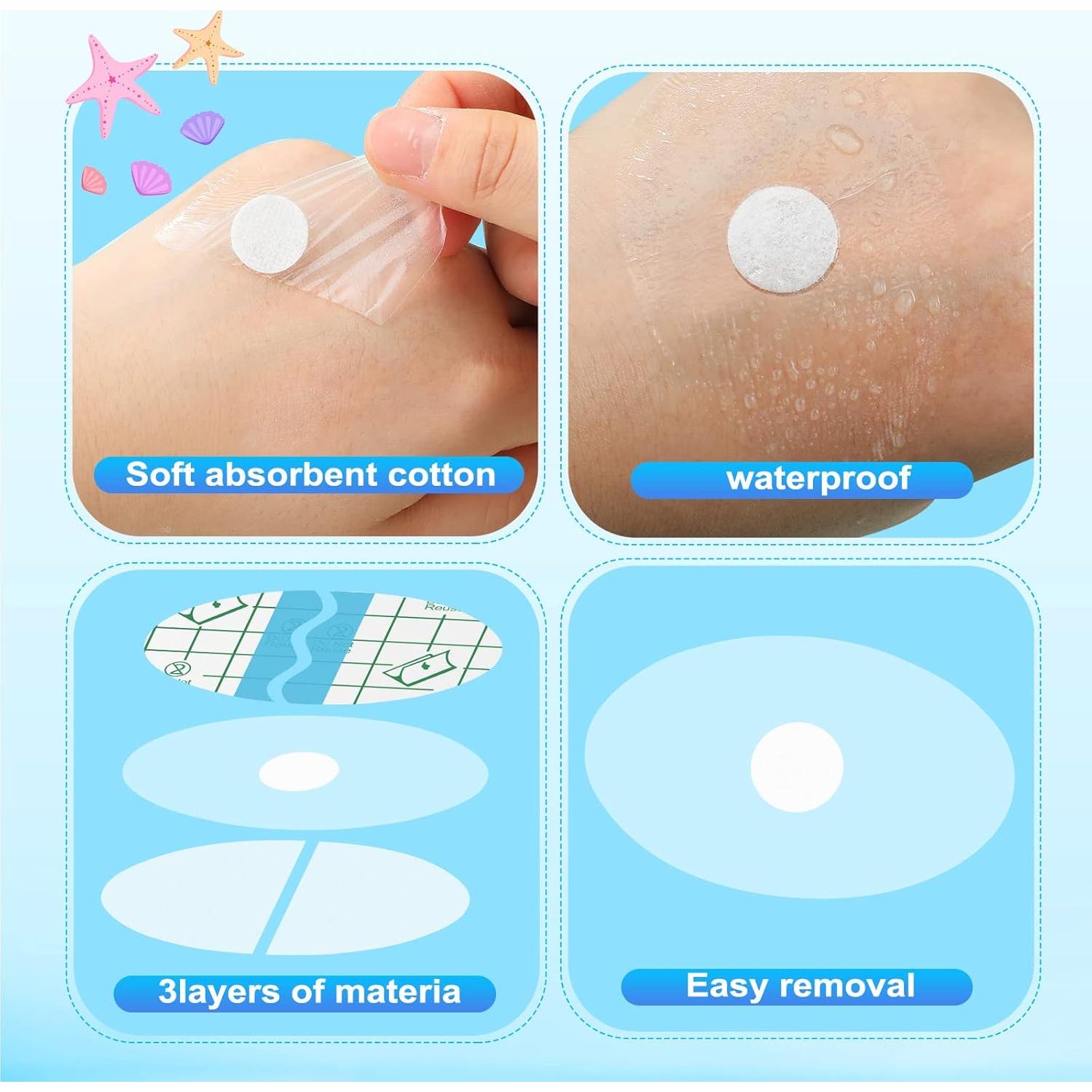 Cubiertas de Oídos Desechables Teling 300 Pcs Azul