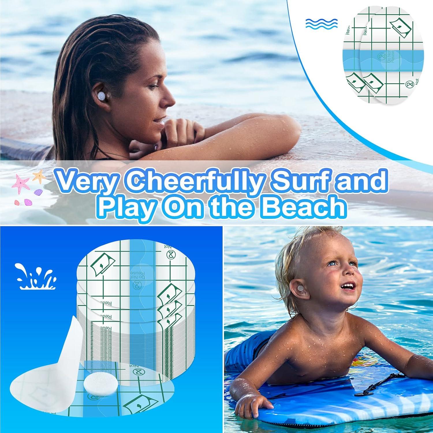 Cubiertas de Oídos Desechables Teling 300 Pcs Azul