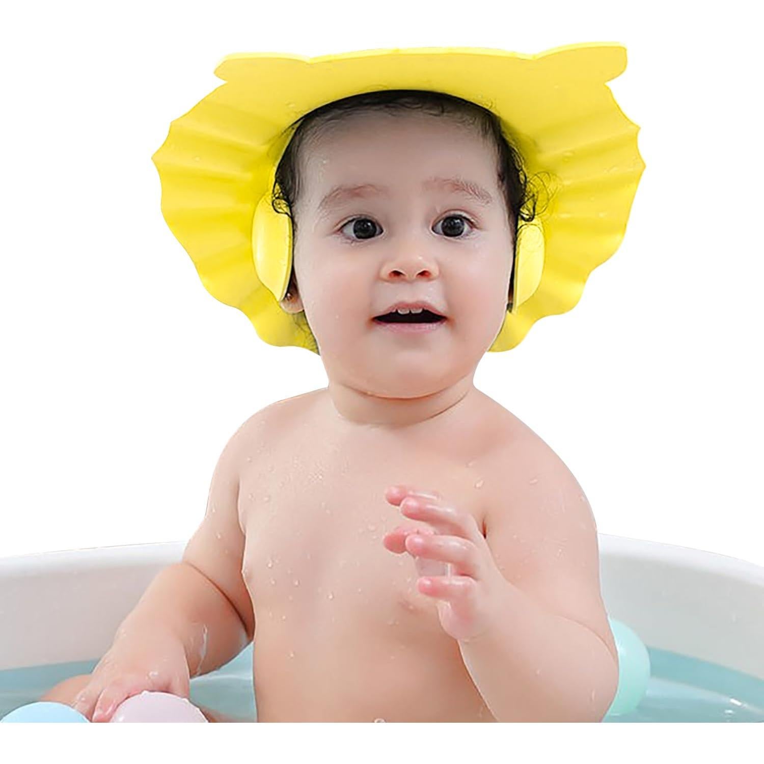 Gorro de Ducha para Bebé PENINSULA LOVE Ajustable EVA